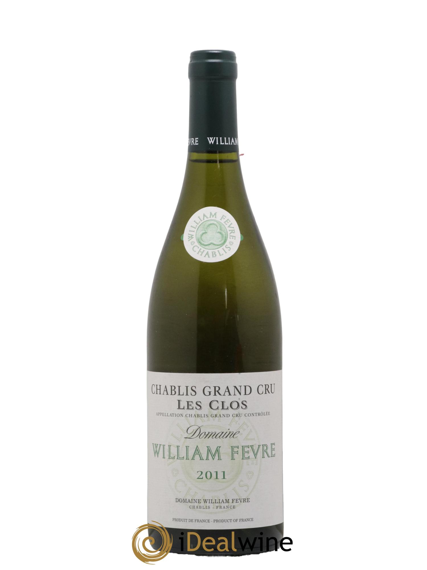 Chablis Grand Cru Les Clos William Fèvre 2011 - Lotto di 1 bottiglia - 0