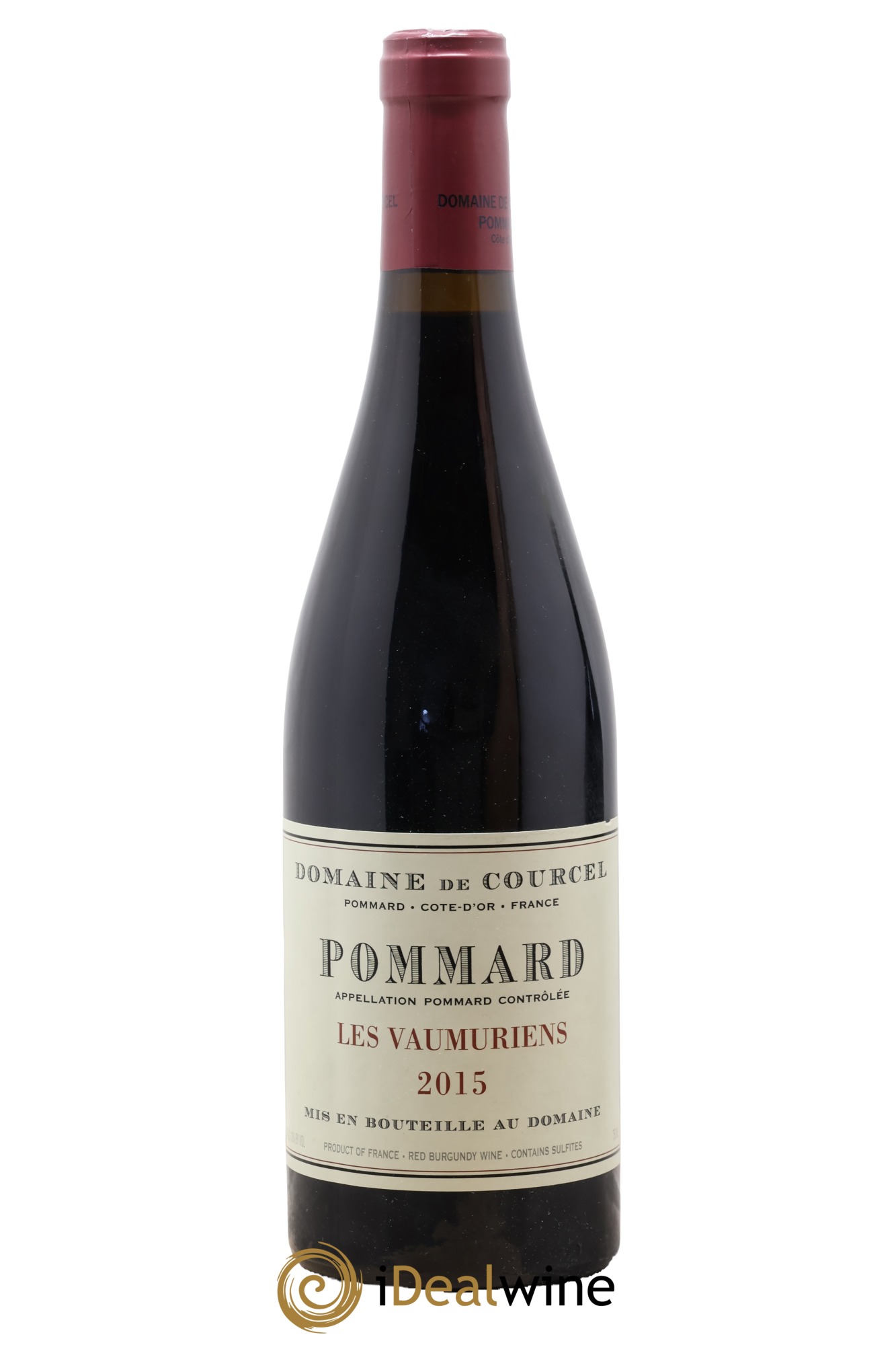 Pommard Les Vaumuriens de Courcel (Domaine) 2015 - Lot de 1 bouteille - 0