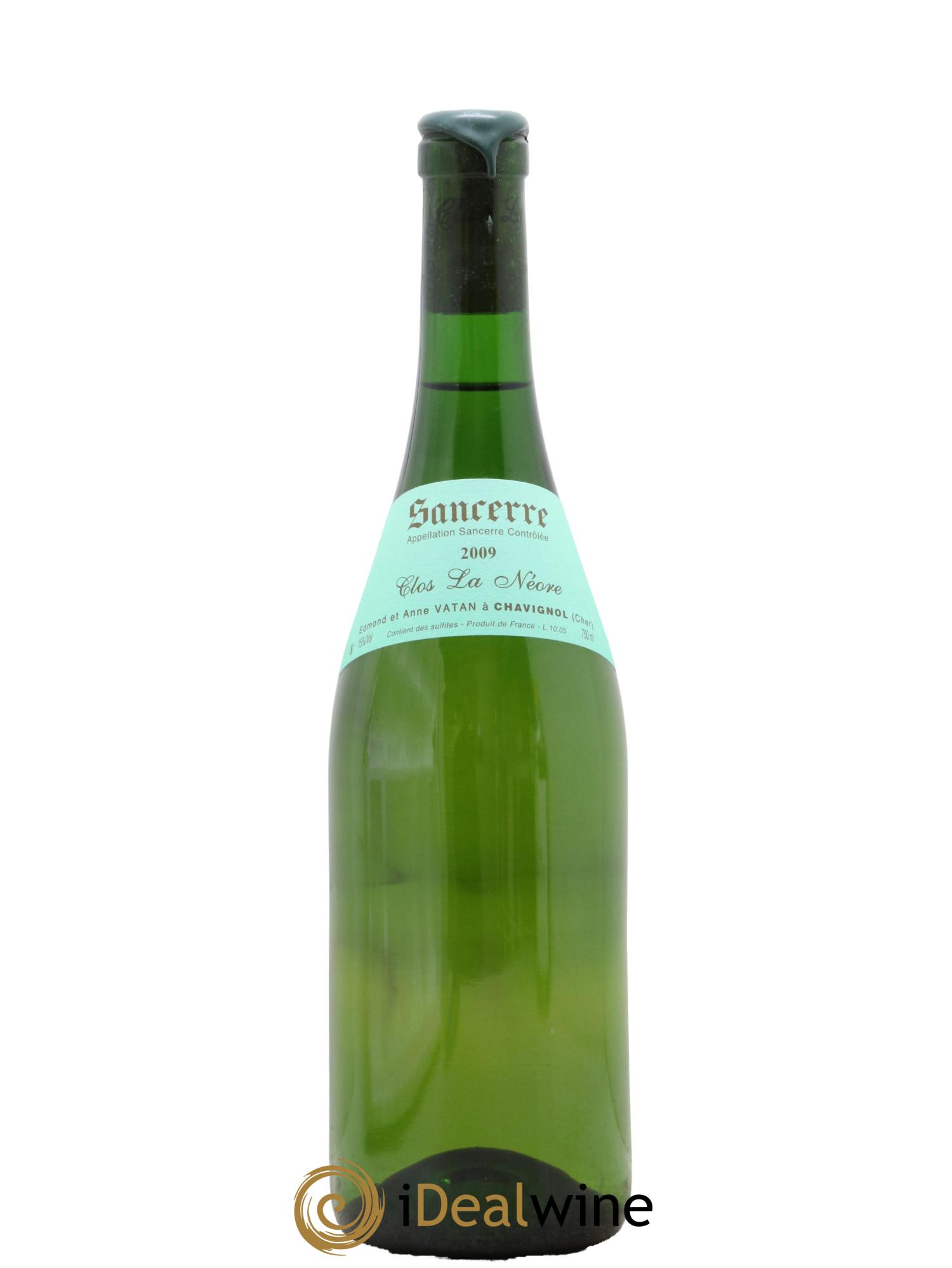 Sancerre Clos la Neore Edmond Vatan 2009 - Lot de 1 bouteille - 0