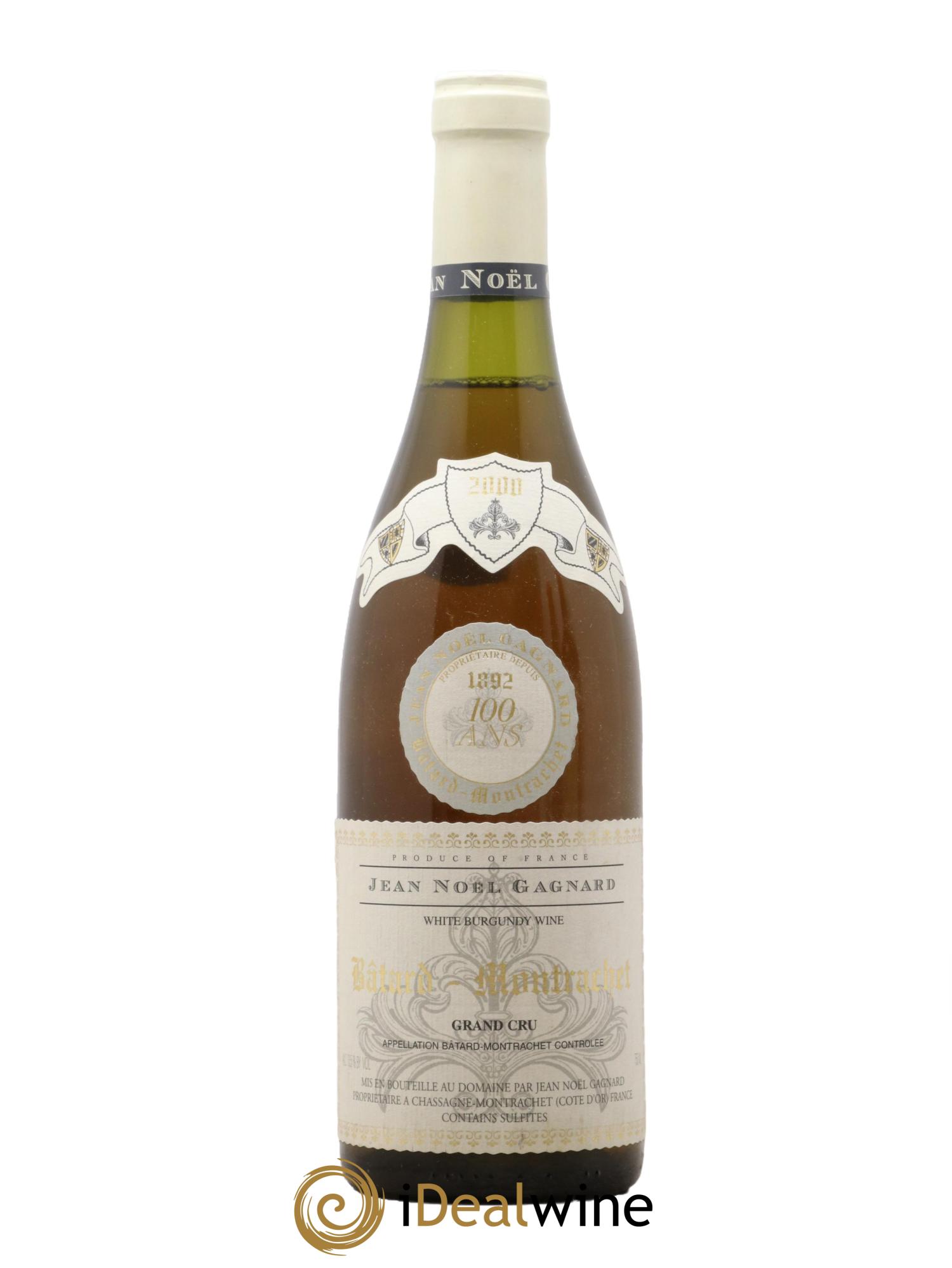 Bâtard-Montrachet Grand Cru Jean-Noël Gagnard (Domaine) 2000 - Lot de 1 bouteille - 0
