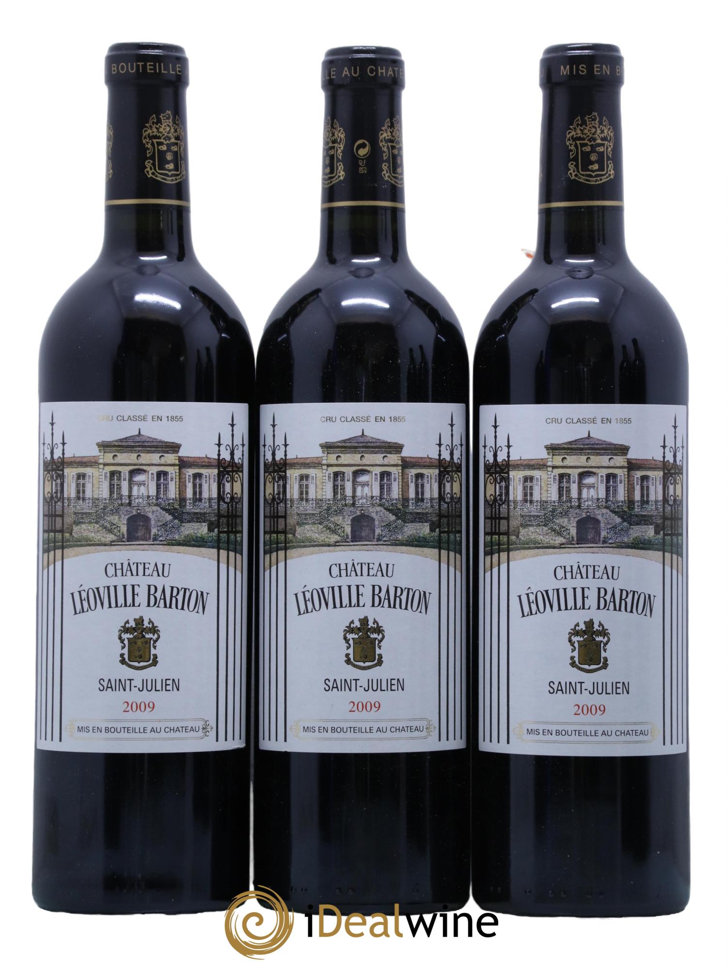Château Léoville Barton 2ème Grand Cru Classé 2009 - Lot de 6 bouteilles - 1
