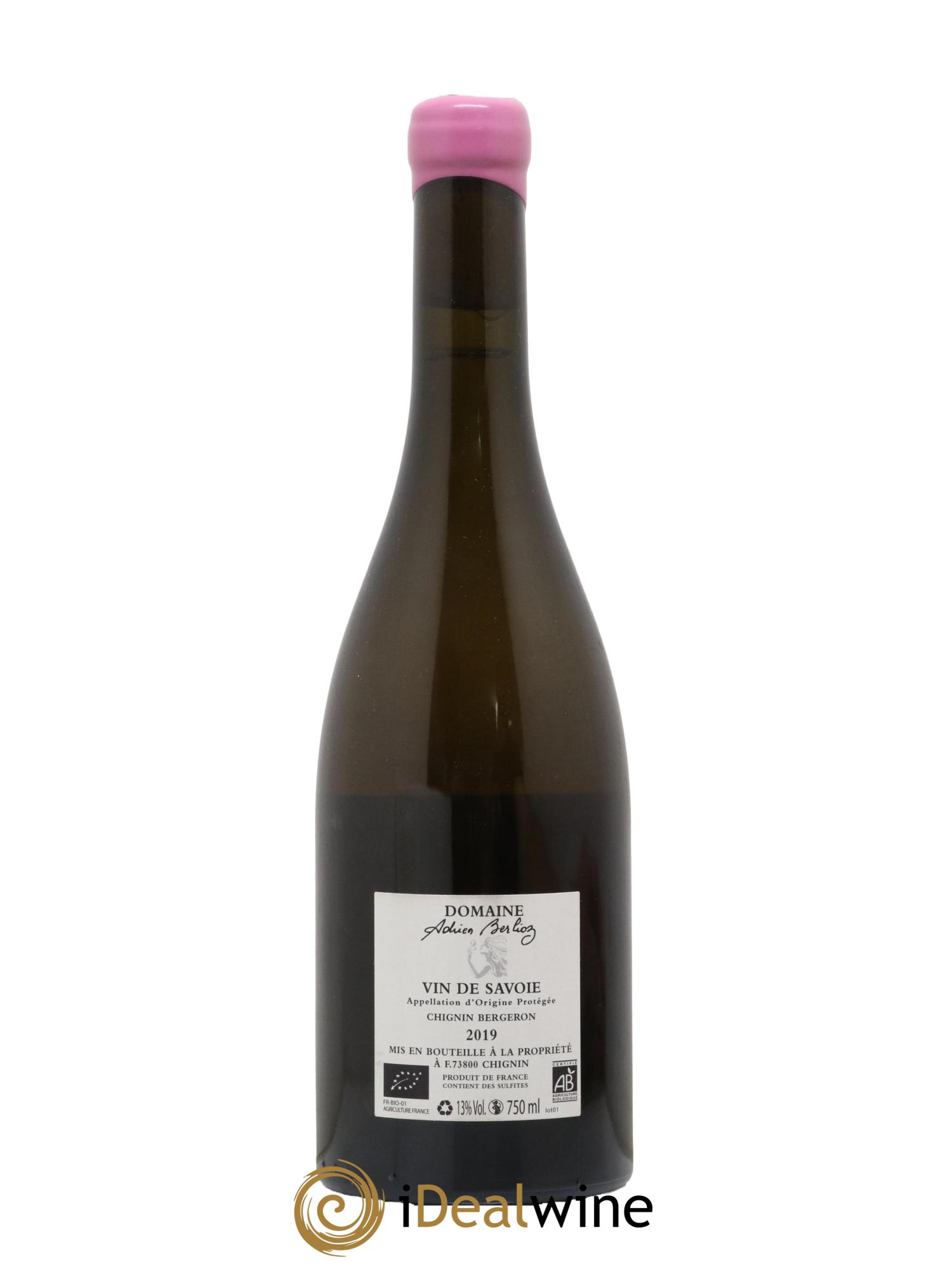 Vin de Savoie Chignin Bergeron Albinum Domaine Adrien Berlioz 2019 - Lot de 1 bouteille - 1