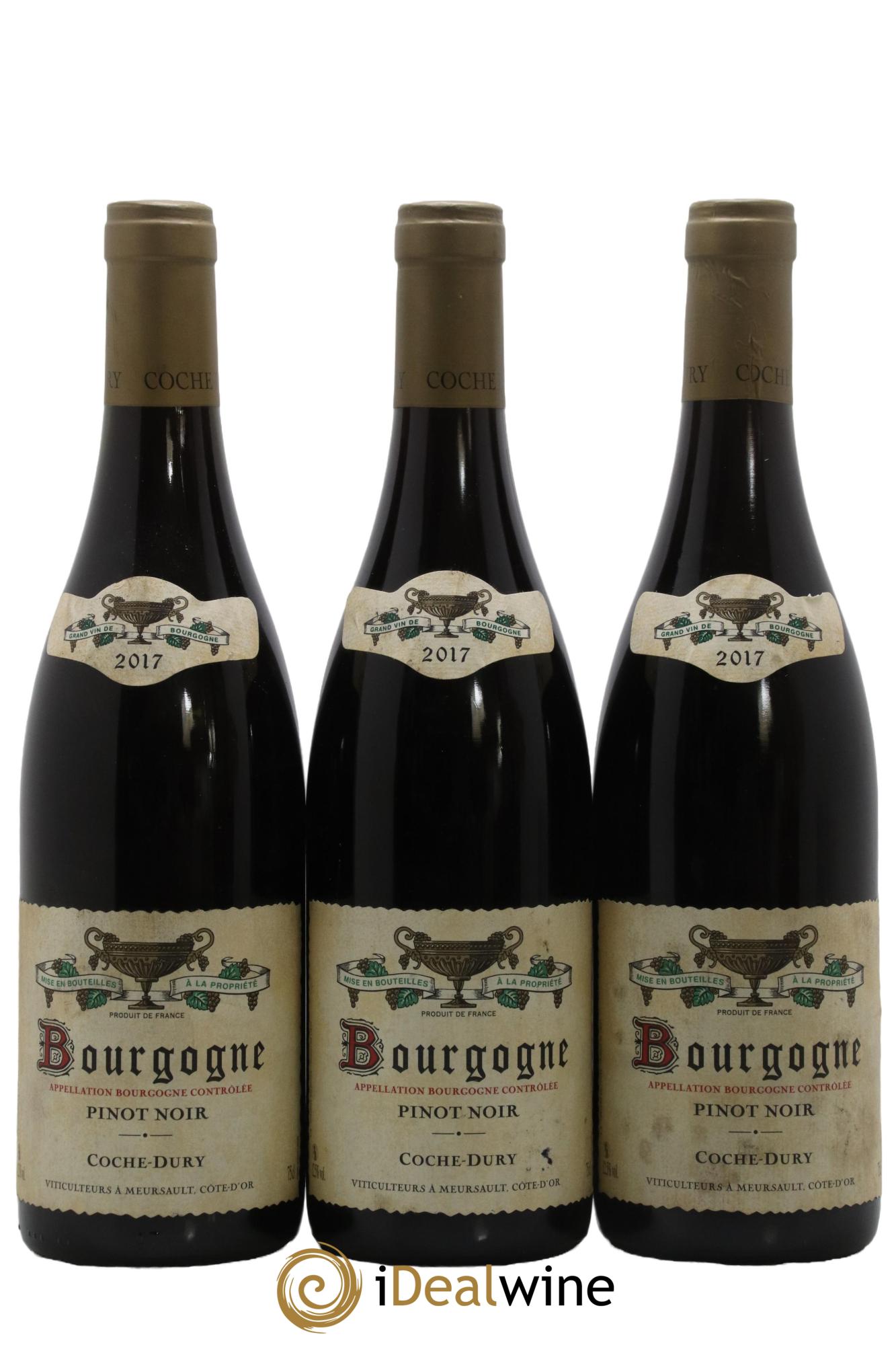 Bourgogne Coche Dury (Domaine) 2017 - Lot de 3 bouteilles - 0