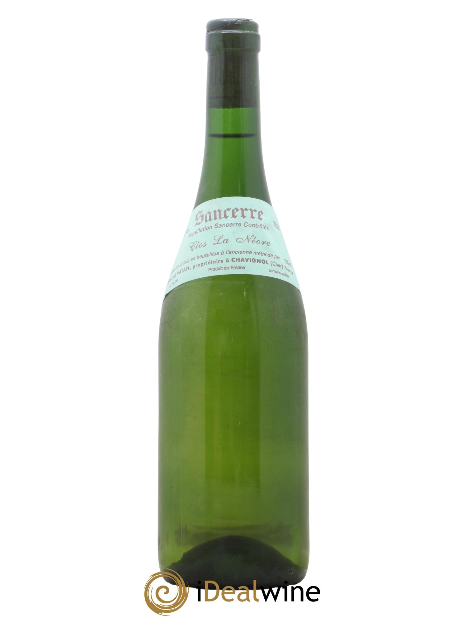 Sancerre Clos la Neore Edmond Vatan 2007 - Lot de 1 bouteille - 0