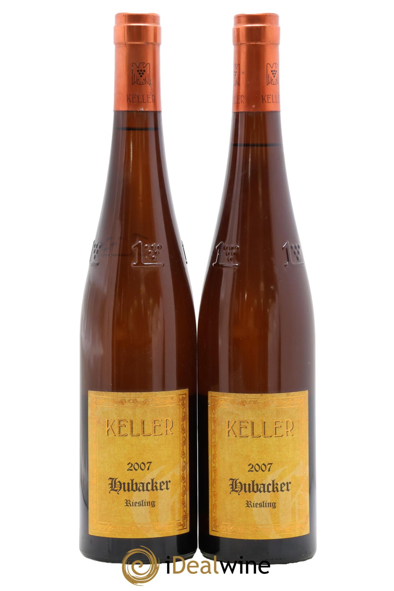 Riesling Trocken GG Dalsheim Hubacker Keller 2007 - Lot of 2 bottles - 0