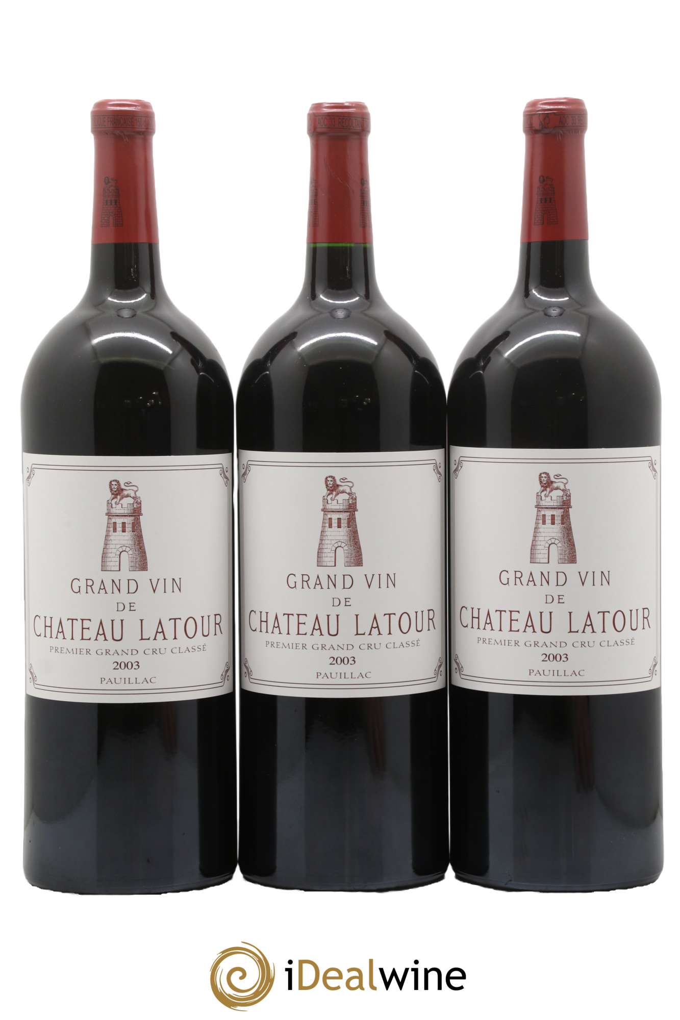 Château Latour 1er Grand Cru Classé 2003 - Lot de 6 magnums - 1