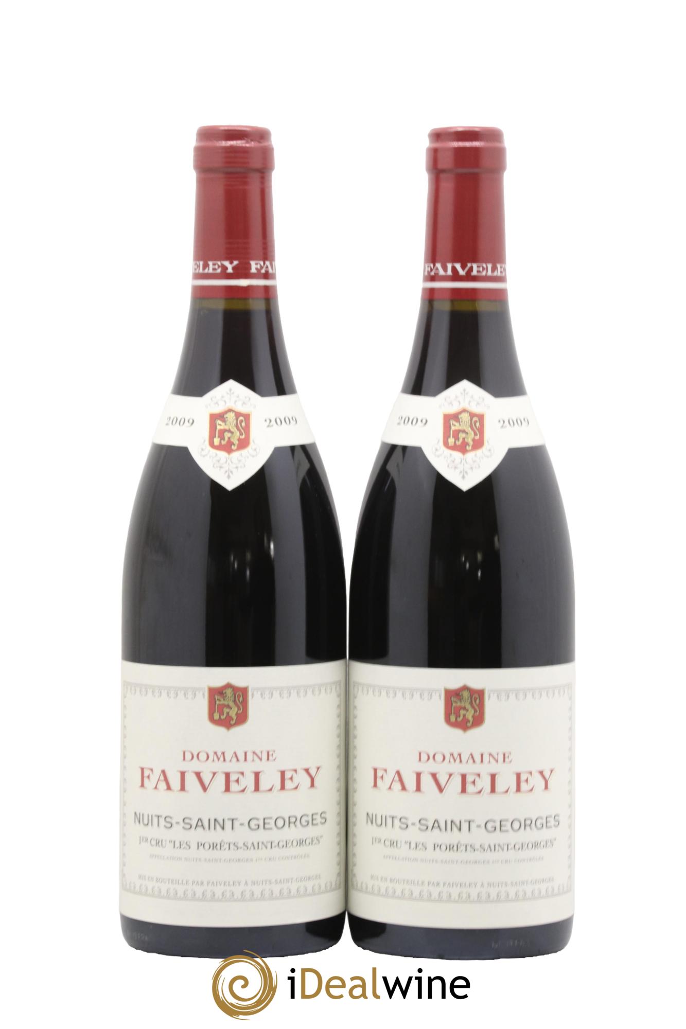 Nuits-Saint-Georges 1er Cru Les Porêts Saint-Georges Faiveley 2009 - Lot of 2 bottles - 0