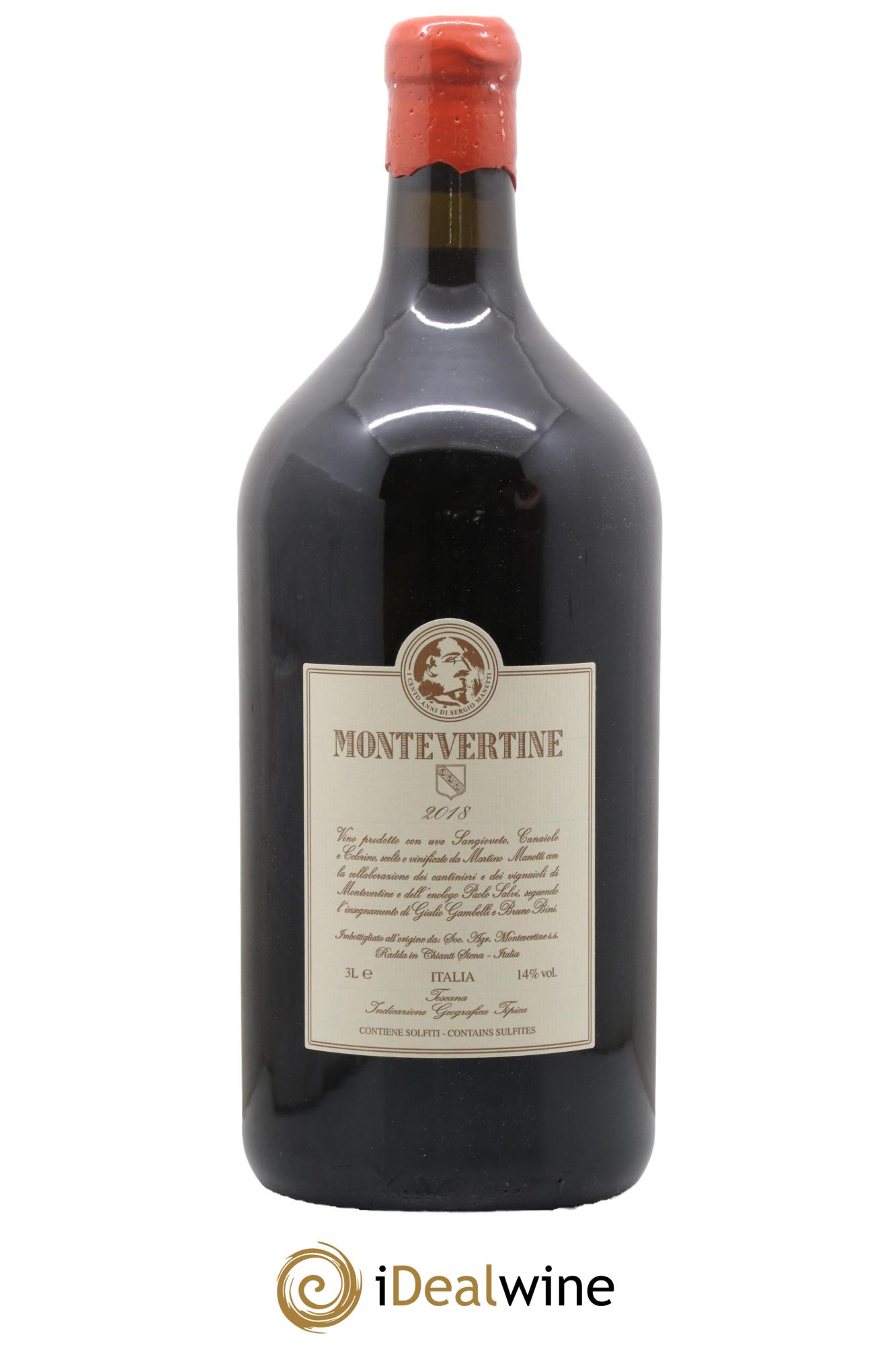 Toscana IGT Montevertine Famille Manetti 2018 - Lot of 1 double magnum - 0