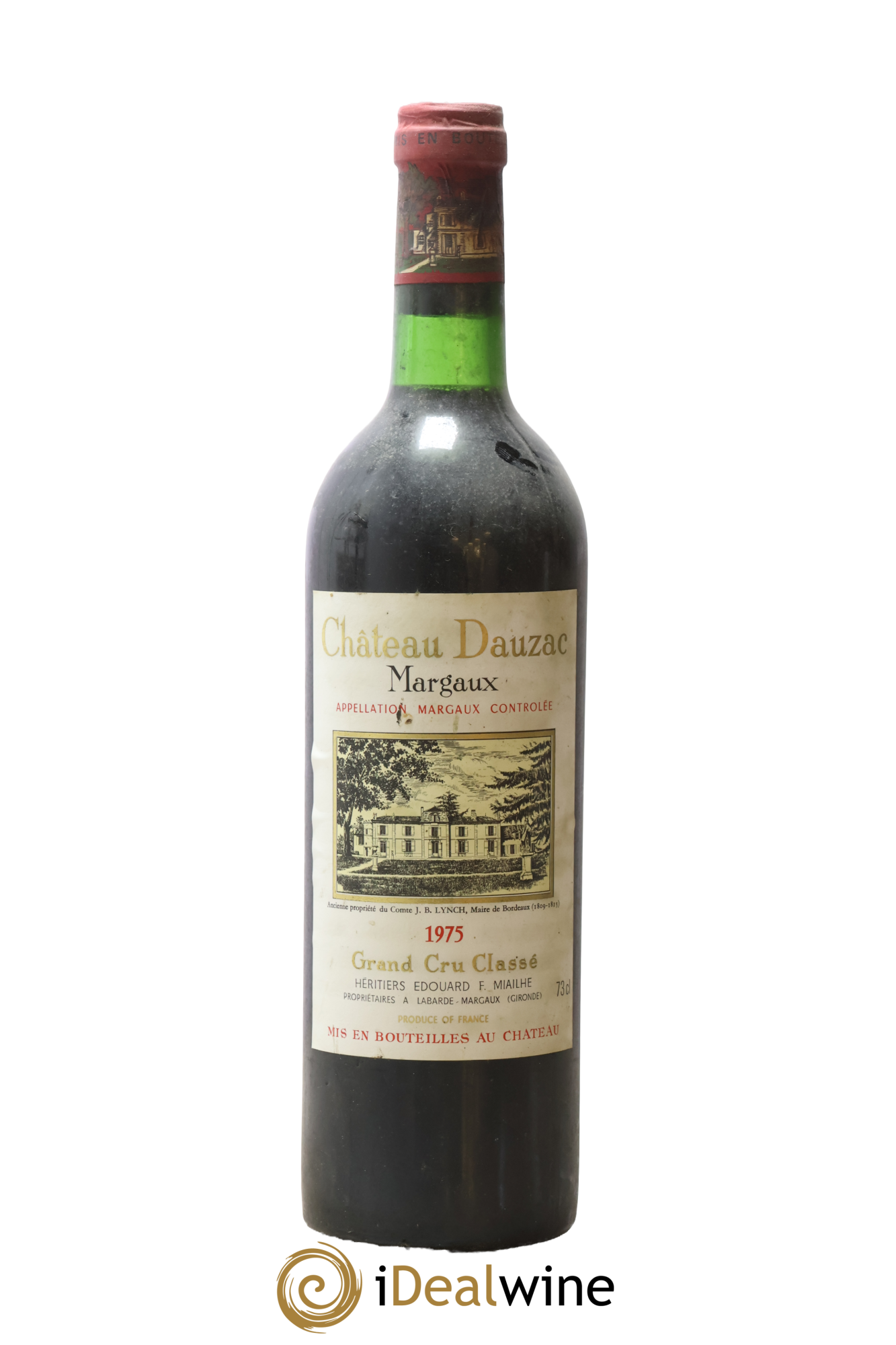 Château Dauzac 5ème Grand Cru Classé 1975 - Lot de 1 bouteille - 0