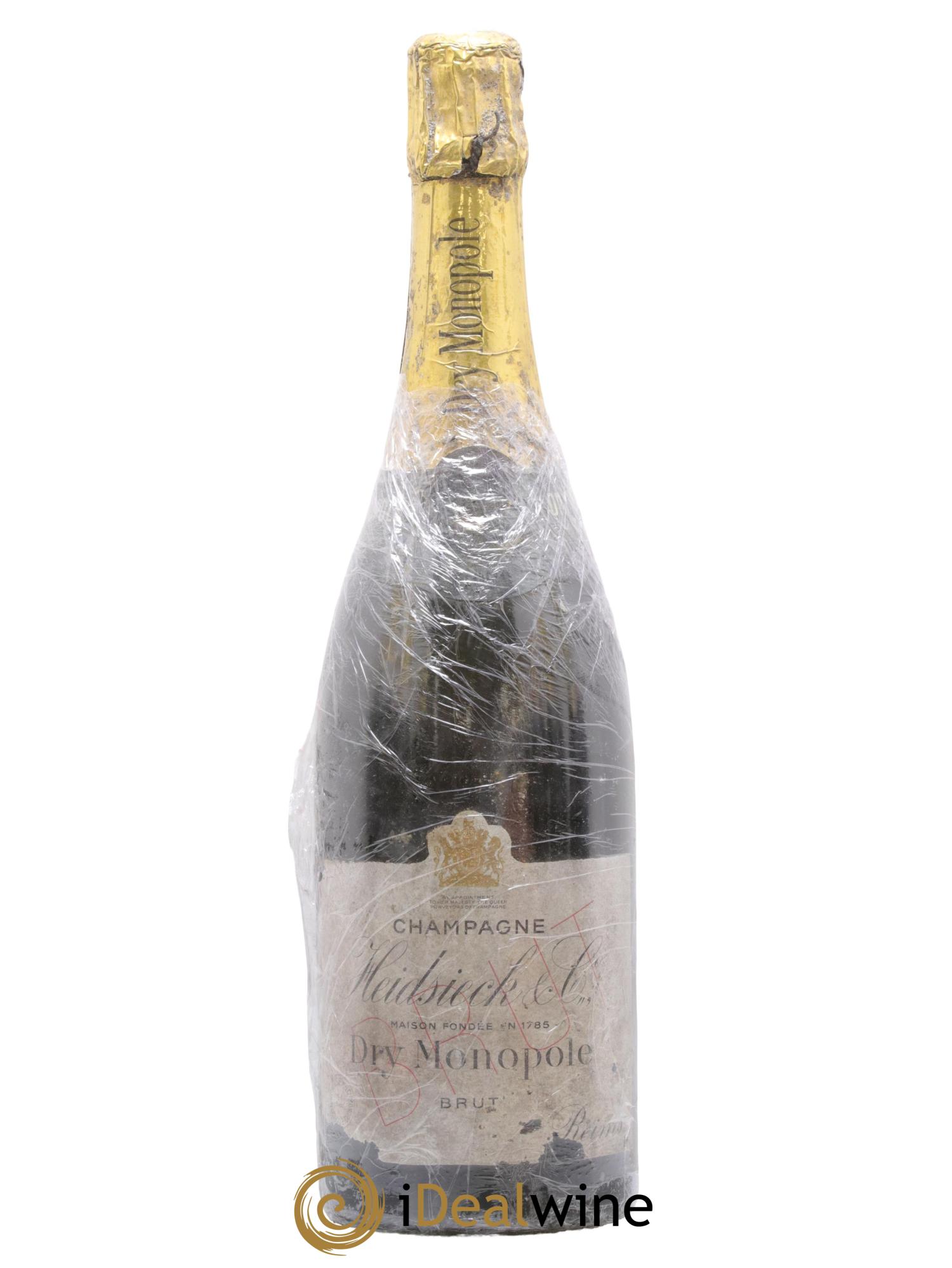 Dry Monopole Heidsieck & Co - Lot de 1 bouteille - 0