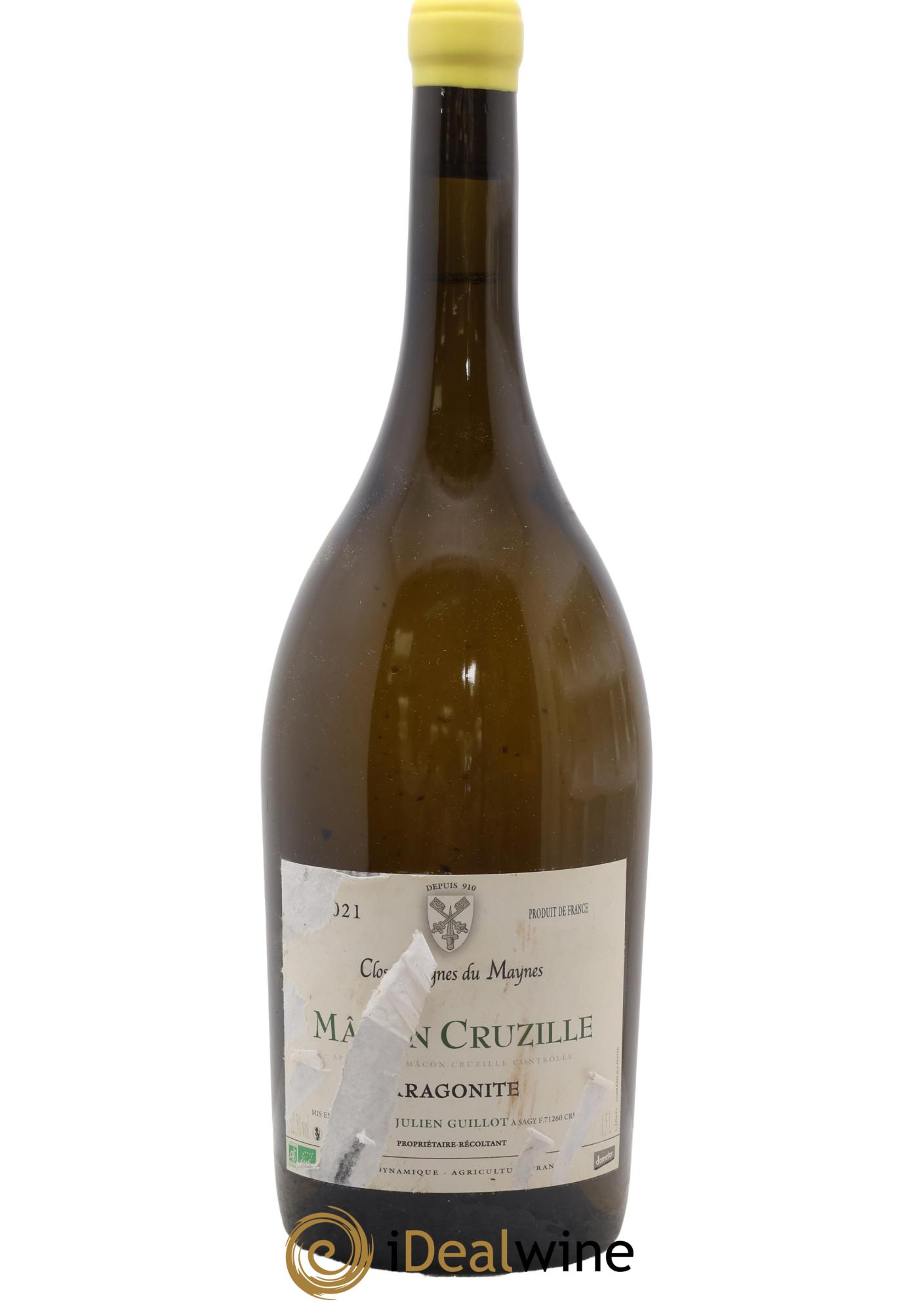 Mâcon-Cruzille Aragonite Les Vignes du Maynes 2021 - Lotto di 1 magnum - 0