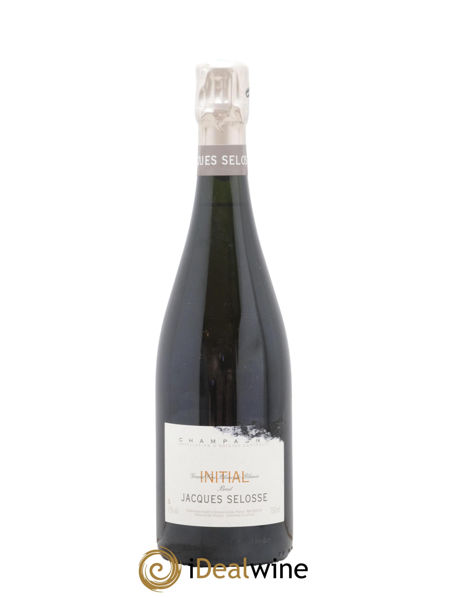 Initial Brut Jacques Selosse - Lot de 1 bouteille - 0