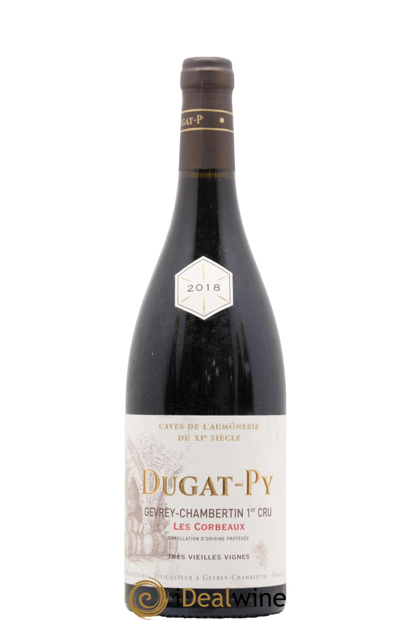 Gevrey-Chambertin 1er Cru Les Corbeaux Très Vieilles Vignes Dugat-Py 2018 - Lot de 1 bouteille - 0