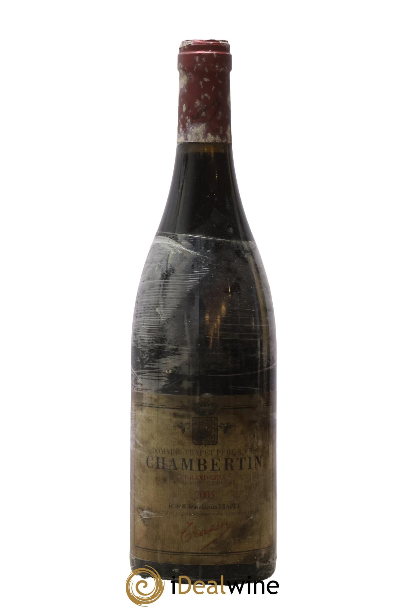 Chambertin Grand Cru Domaine Trapet 2005 - Lot de 1 bouteille - 0