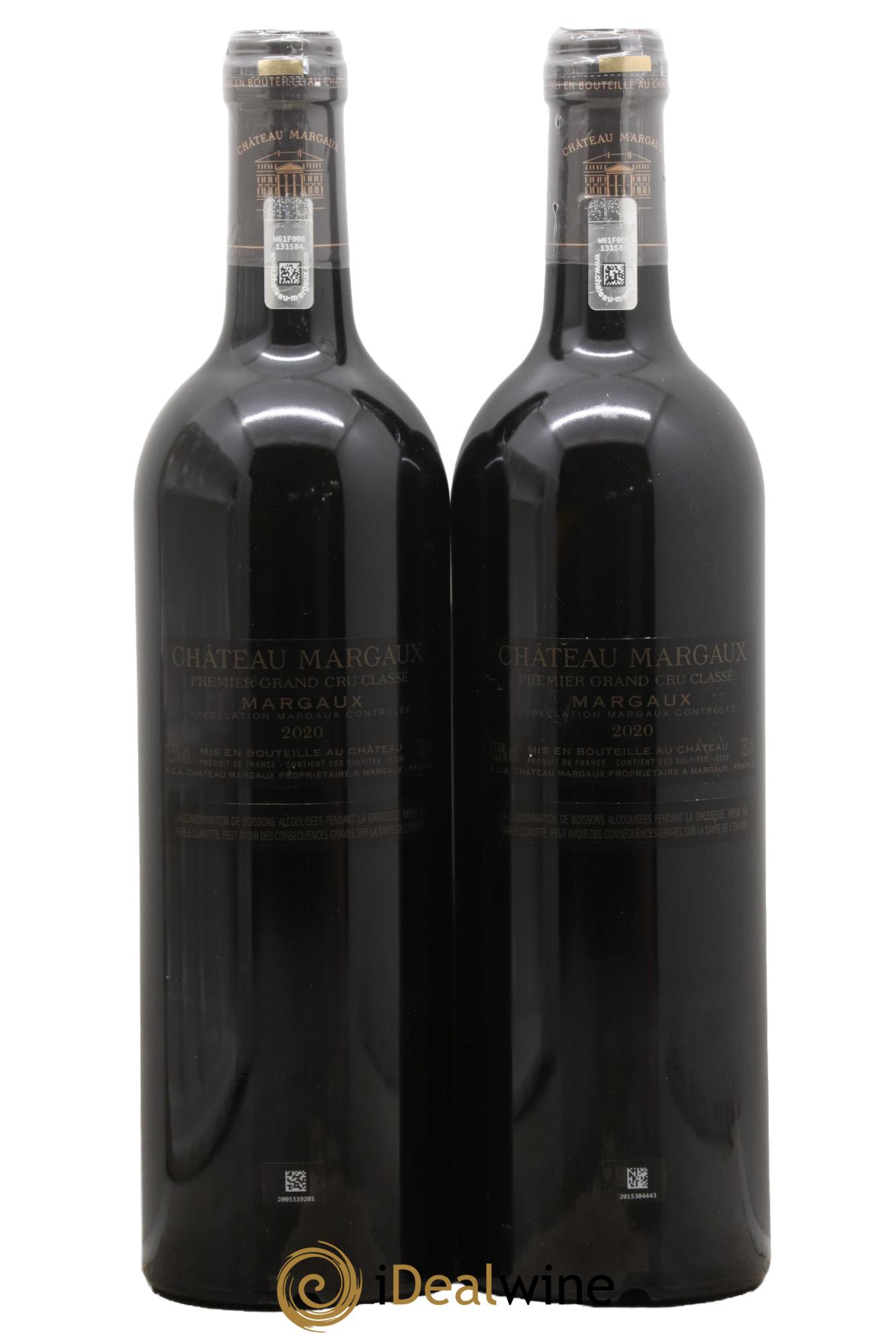 Château Margaux 1er Grand Cru Classé 2020 - Posten von 2 Flaschen - 1