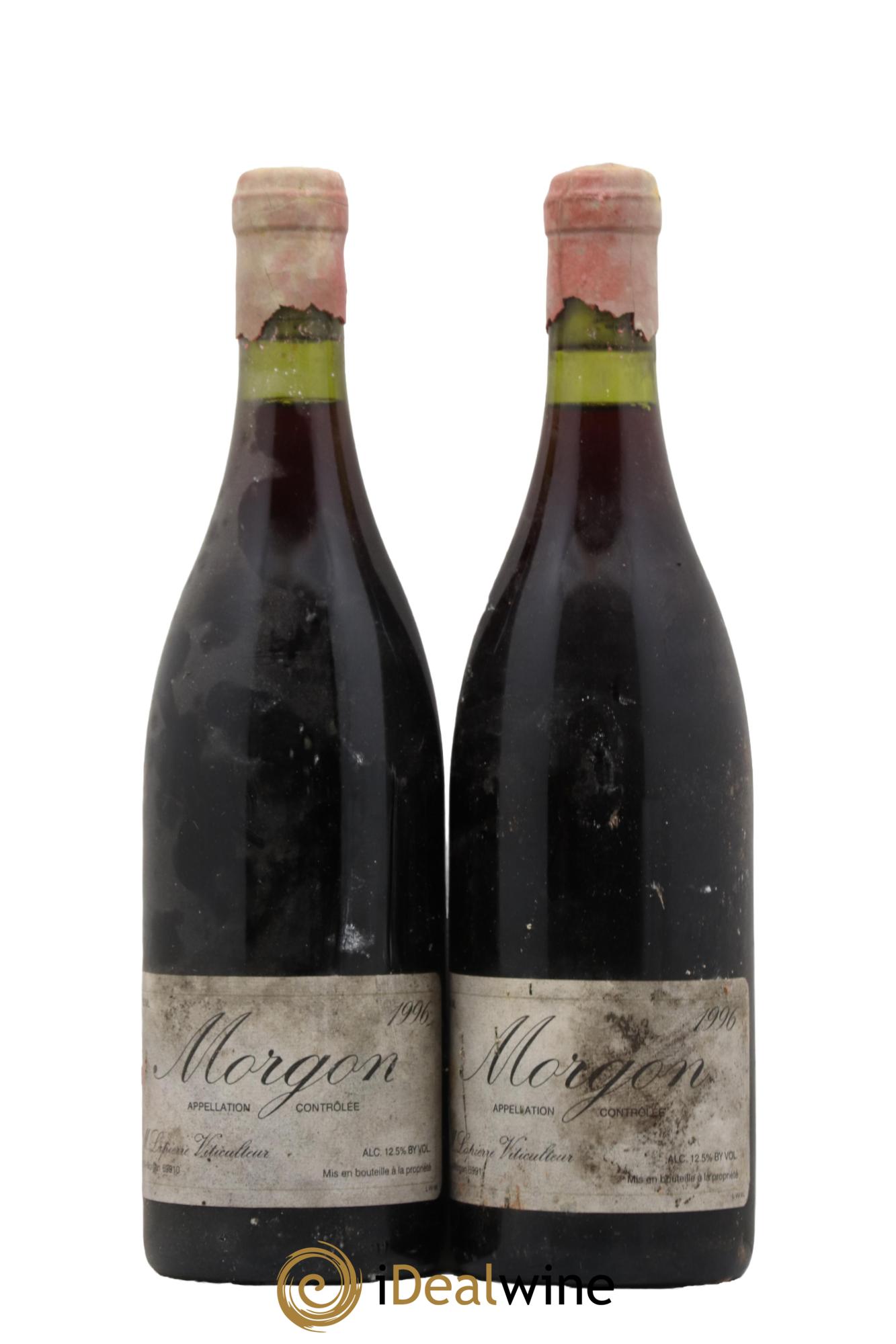 Morgon Marcel Lapierre (Domaine) 1996 - Lot de 2 bouteilles - 0