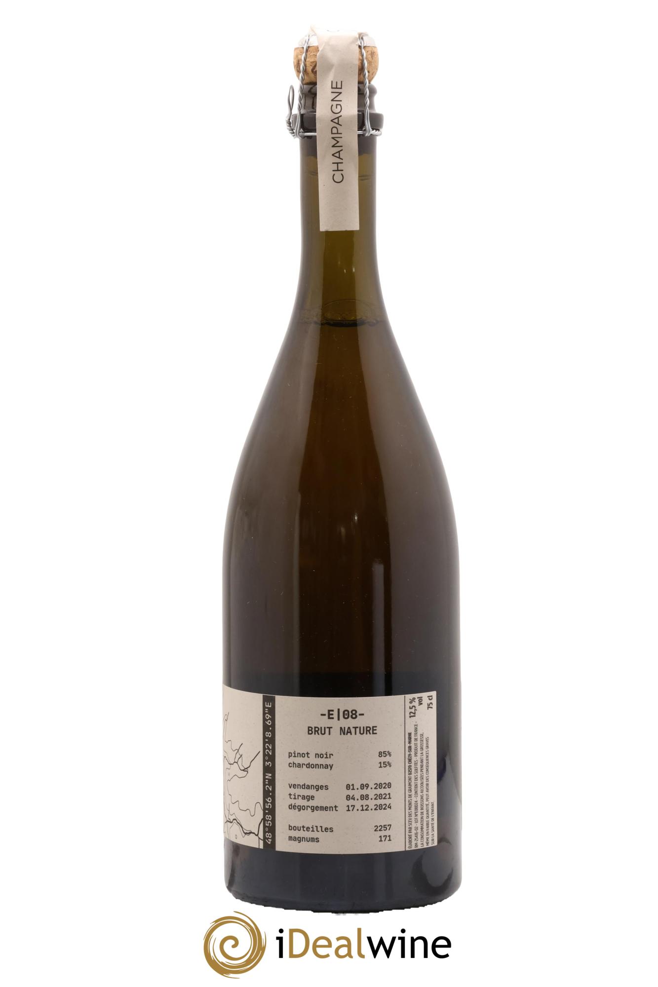 Brut Nature Exploration 08 Maison Tom Gauditiabois 2020 - Posten von 1 Flasche - 1