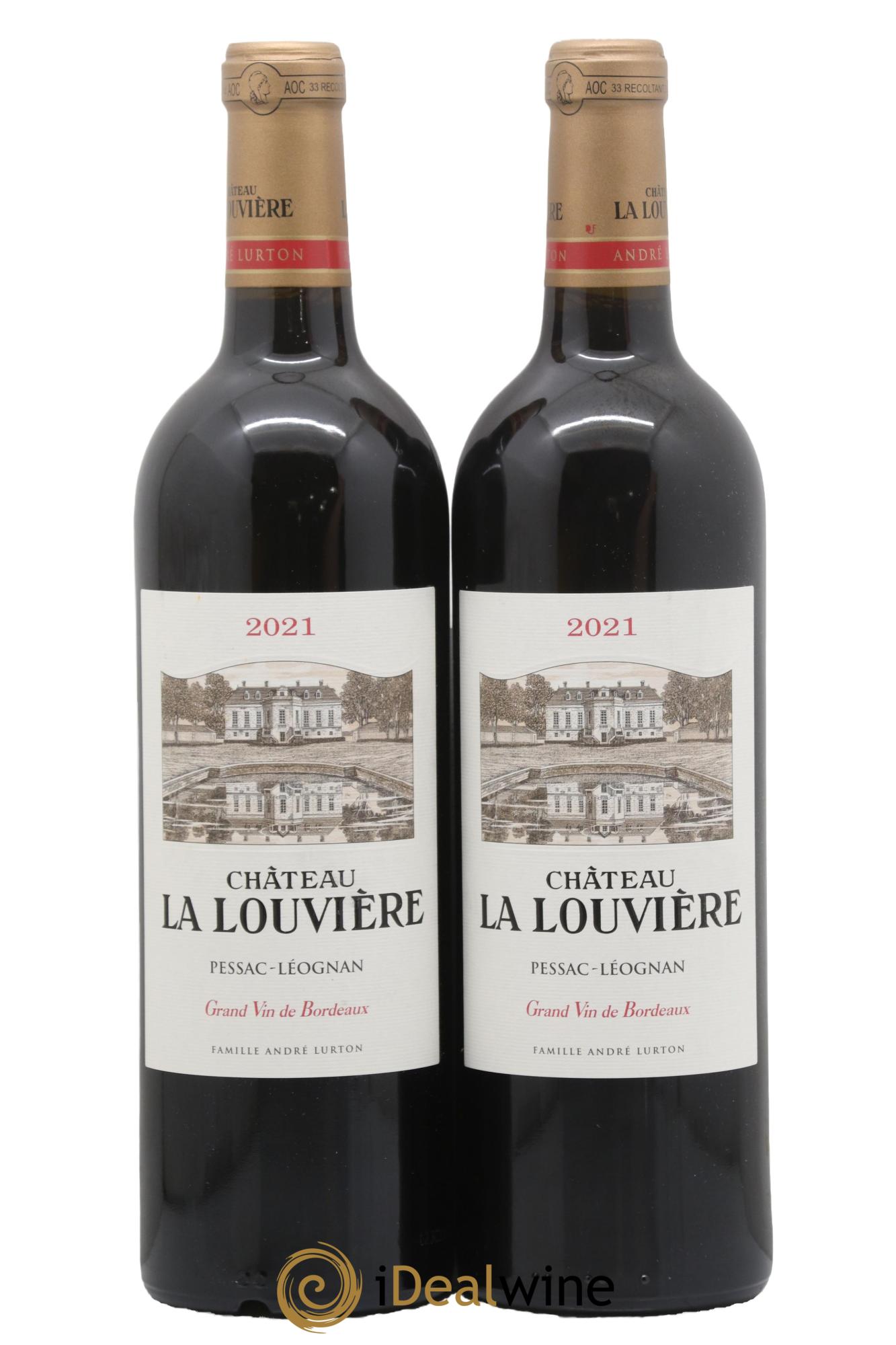 Château la Louvière 2021 - Lot of 2 bottles - 0