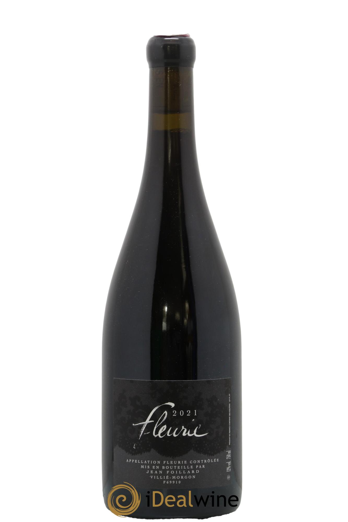 Fleurie Jean Foillard 2021 - Lot de 1 bouteille - 0
