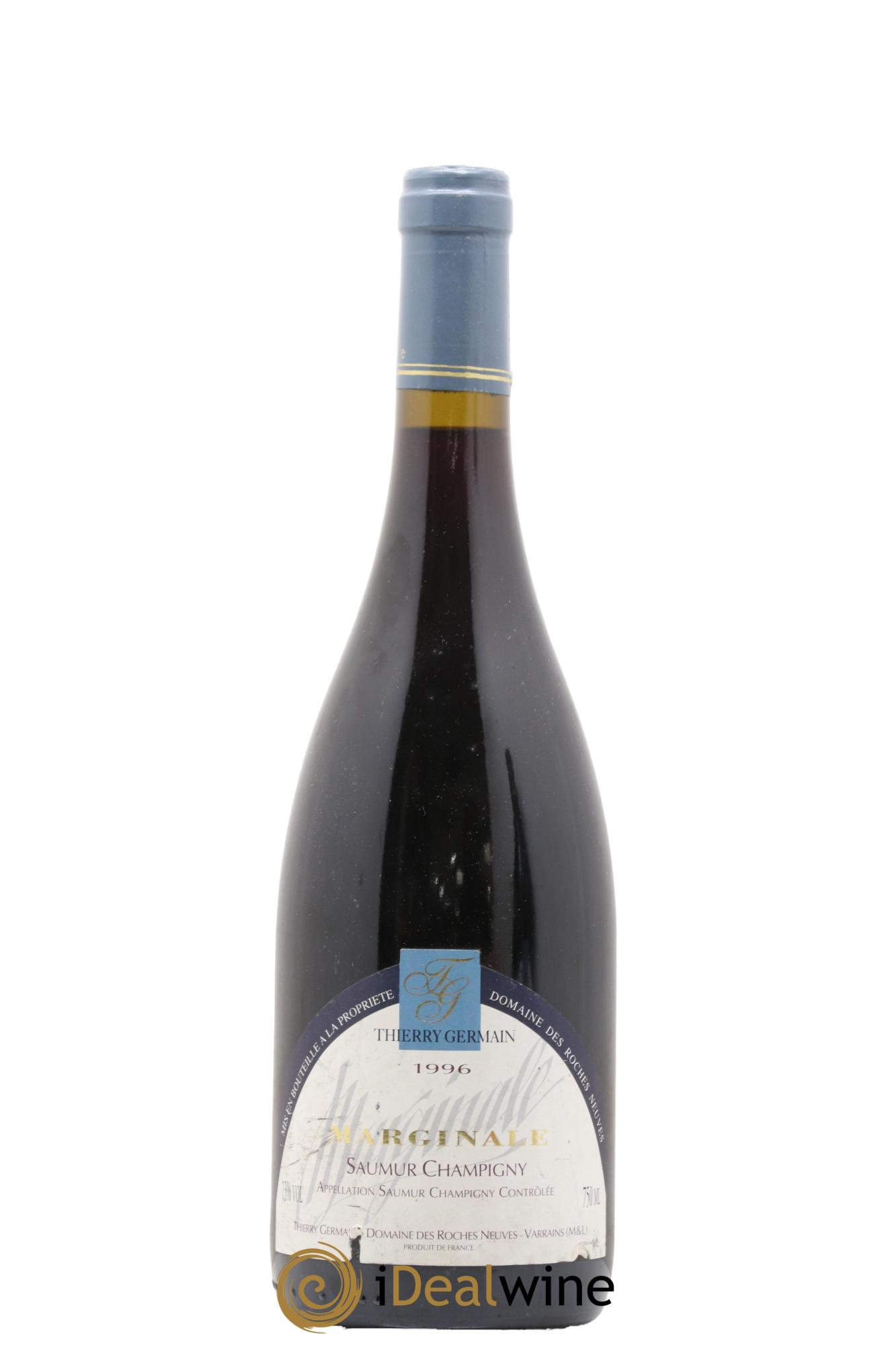 Saumur-Champigny La Marginale Domaine des Roches Neuves - Thierry Germain 1996 - Lot de 1 bouteille - 0