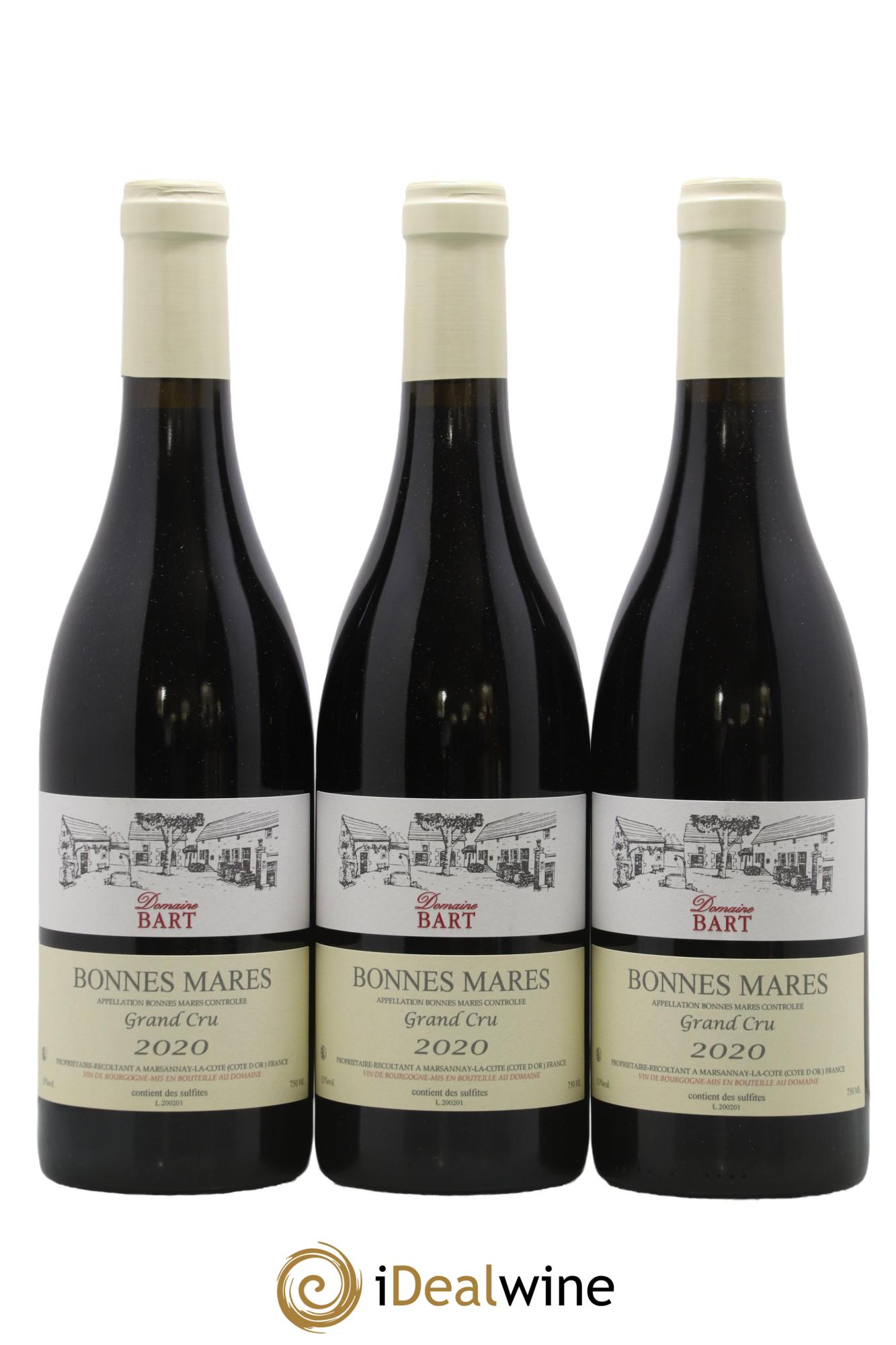 Bonnes-Mares Grand Cru Bart (Domaine) 2020 - Lotto di 3 bottiglie - 0