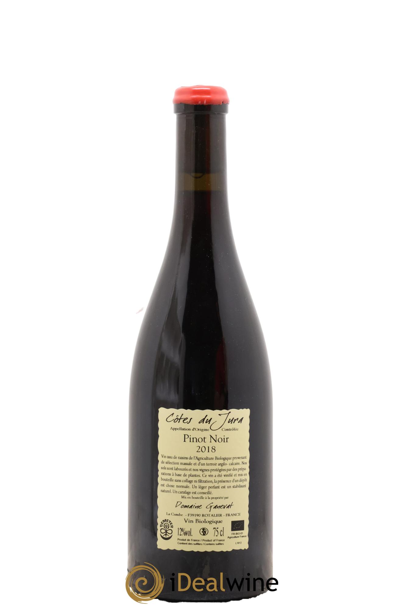 Côtes du Jura Cuvée Julien Jean-François Ganevat (Domaine) 2018 - Lot of 1 bottle - 1