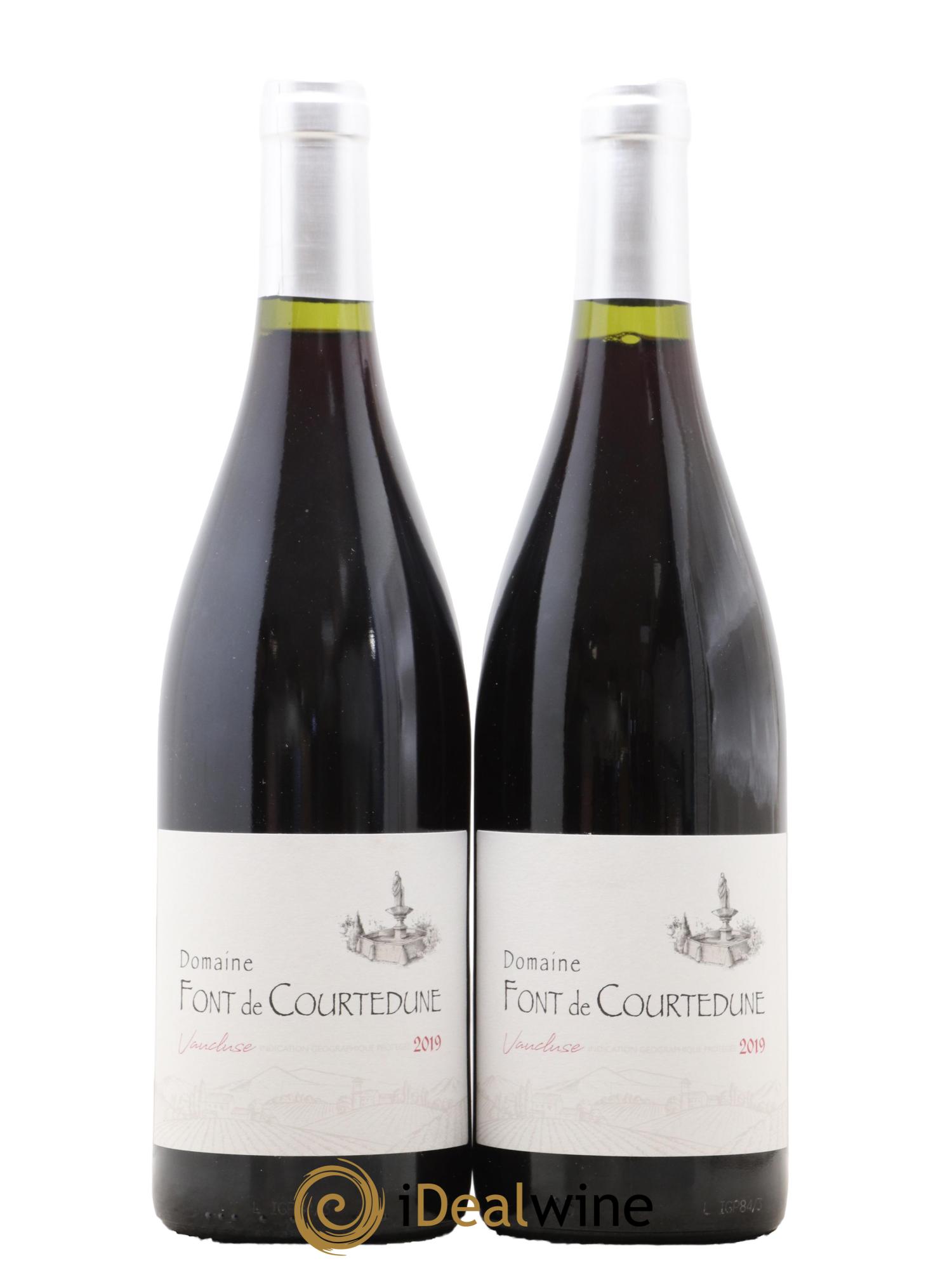 Vaucluse Domaine Font de Courtedune 2019 - Lot de 2 bouteilles - 0