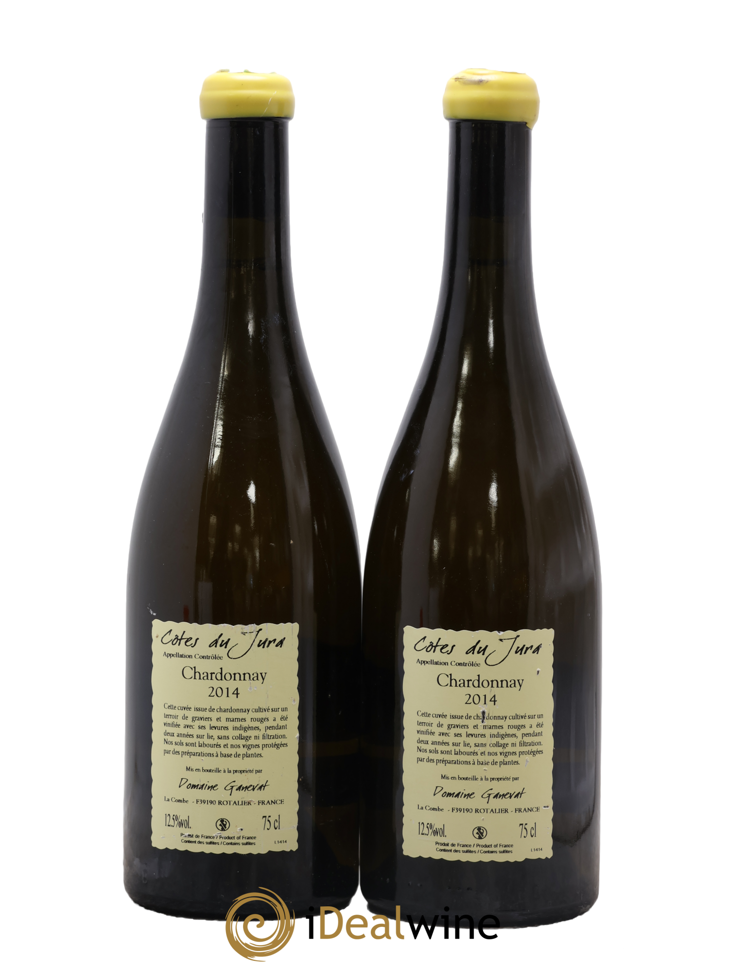 Côtes du Jura Les Gryphées Vieilles Vignes Jean-François Ganevat (Domaine) 2014 - Posten von 2 Flaschen - 1