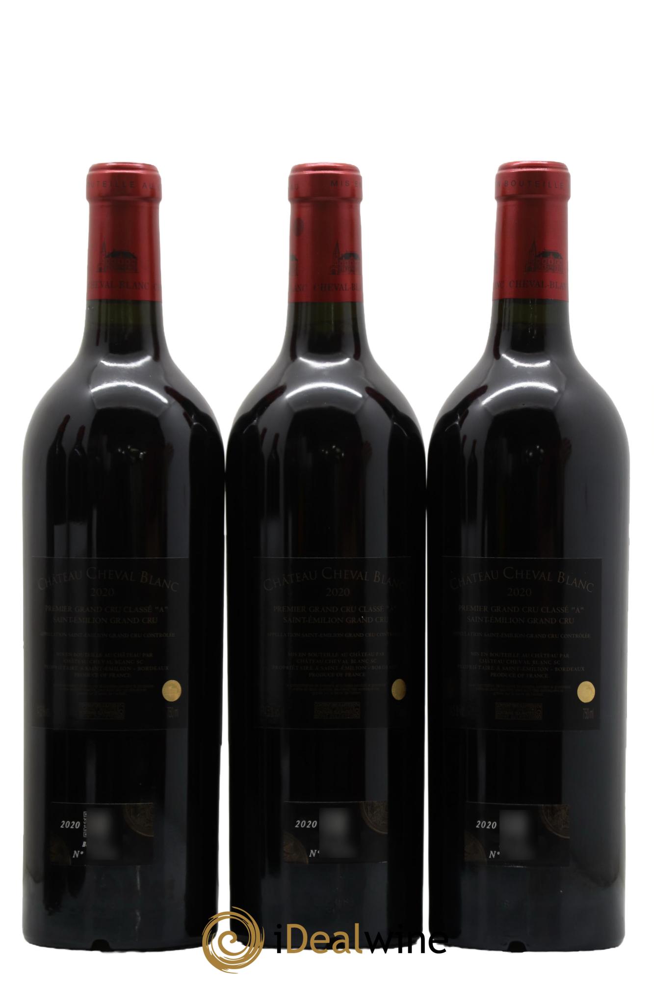 Château Cheval Blanc 1er Grand Cru Classé A 2020 - Lot de 6 bouteilles - 2