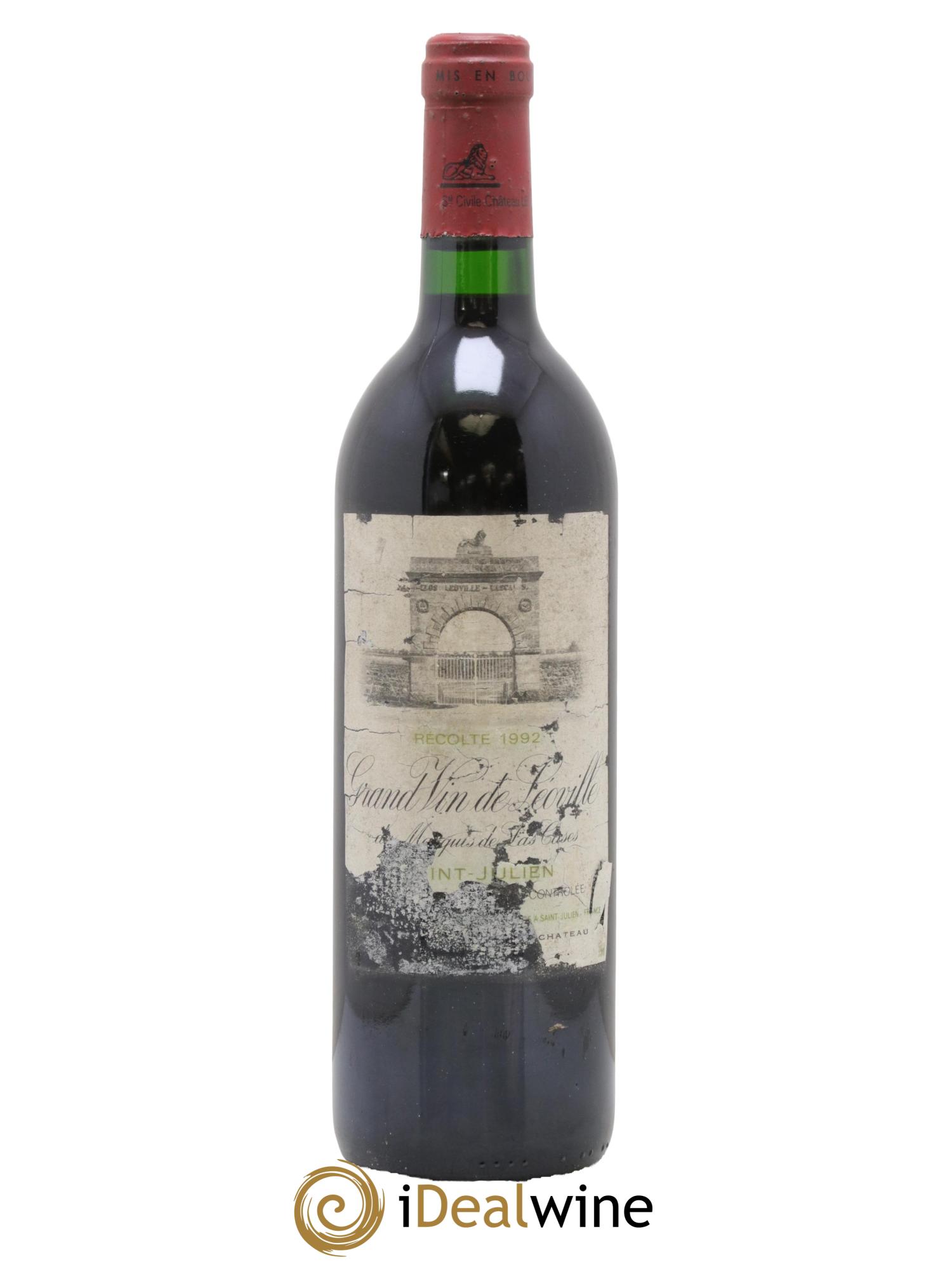 Château Léoville Las Cases 2ème Grand Cru Classé 1992 - Lotto di 1 bottiglia - 0