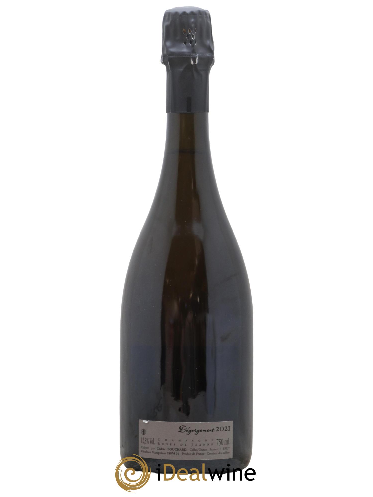 Roses de Jeanne Côte de Val Vilaine Blanc de Noirs Cédric Bouchard 2019 - Lot de 1 bouteille - 1