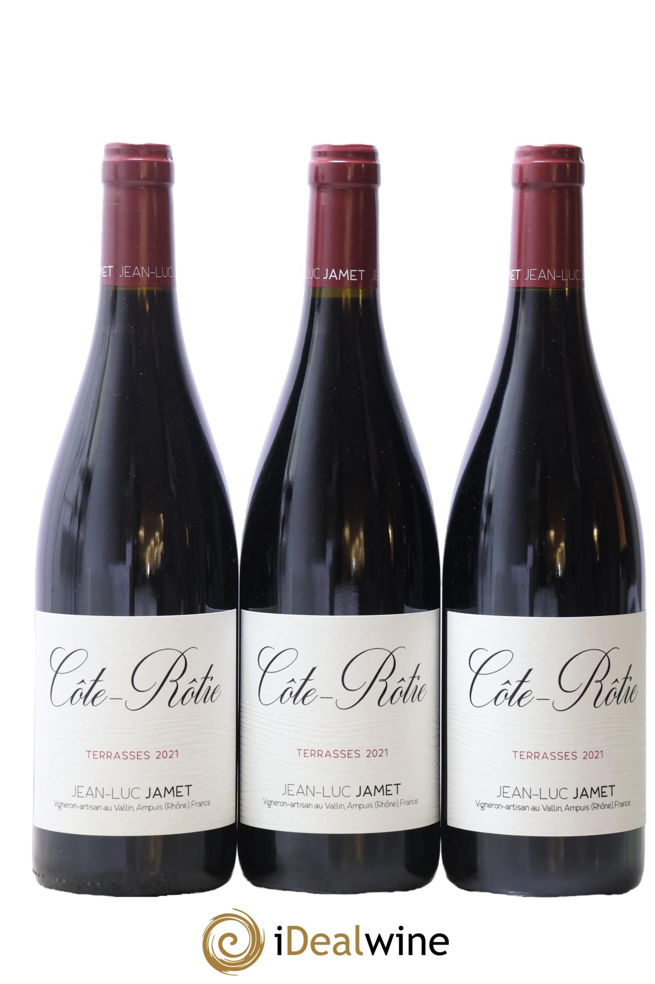 Côte-Rôtie Terrasses Jean-Luc Jamet (Domaine) 2021 - Lot de 3 bouteilles - 0