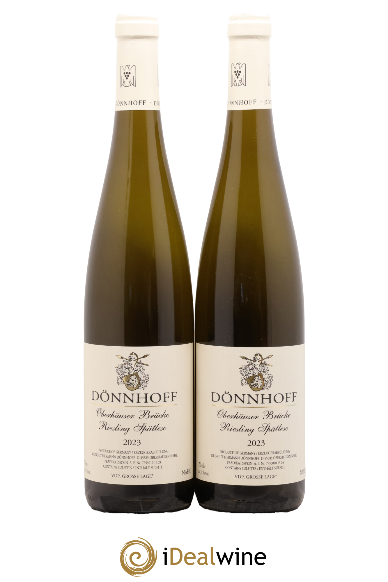 Allemagne Nahe Riesling Spatlese Oberhauser Brucke Donnhoff 2023 - Posten von 2 Flaschen - 0