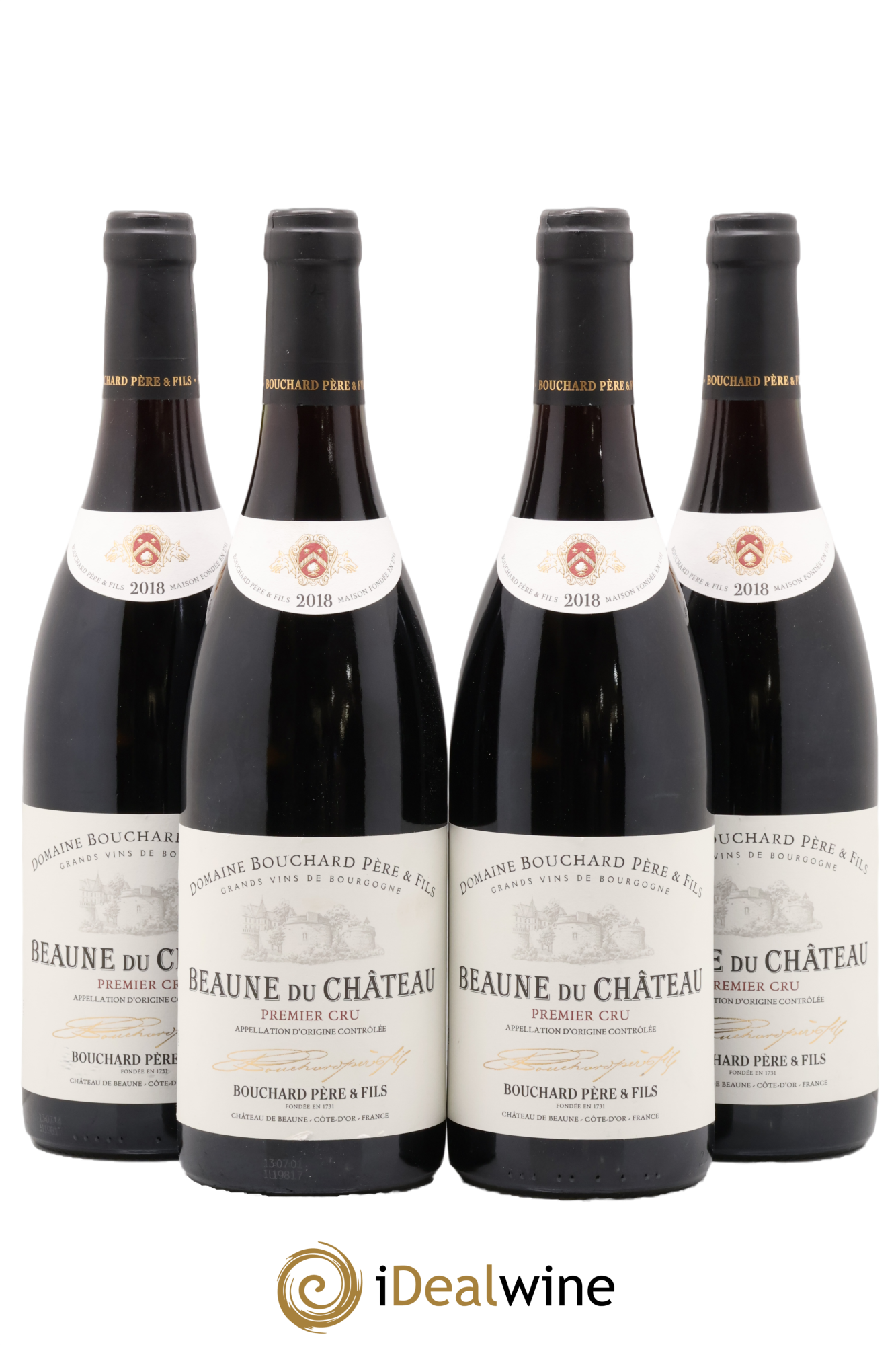 Beaune 1er Cru du Château Bouchard Père & Fils 2018 - Posten von 4 Flaschen - 0
