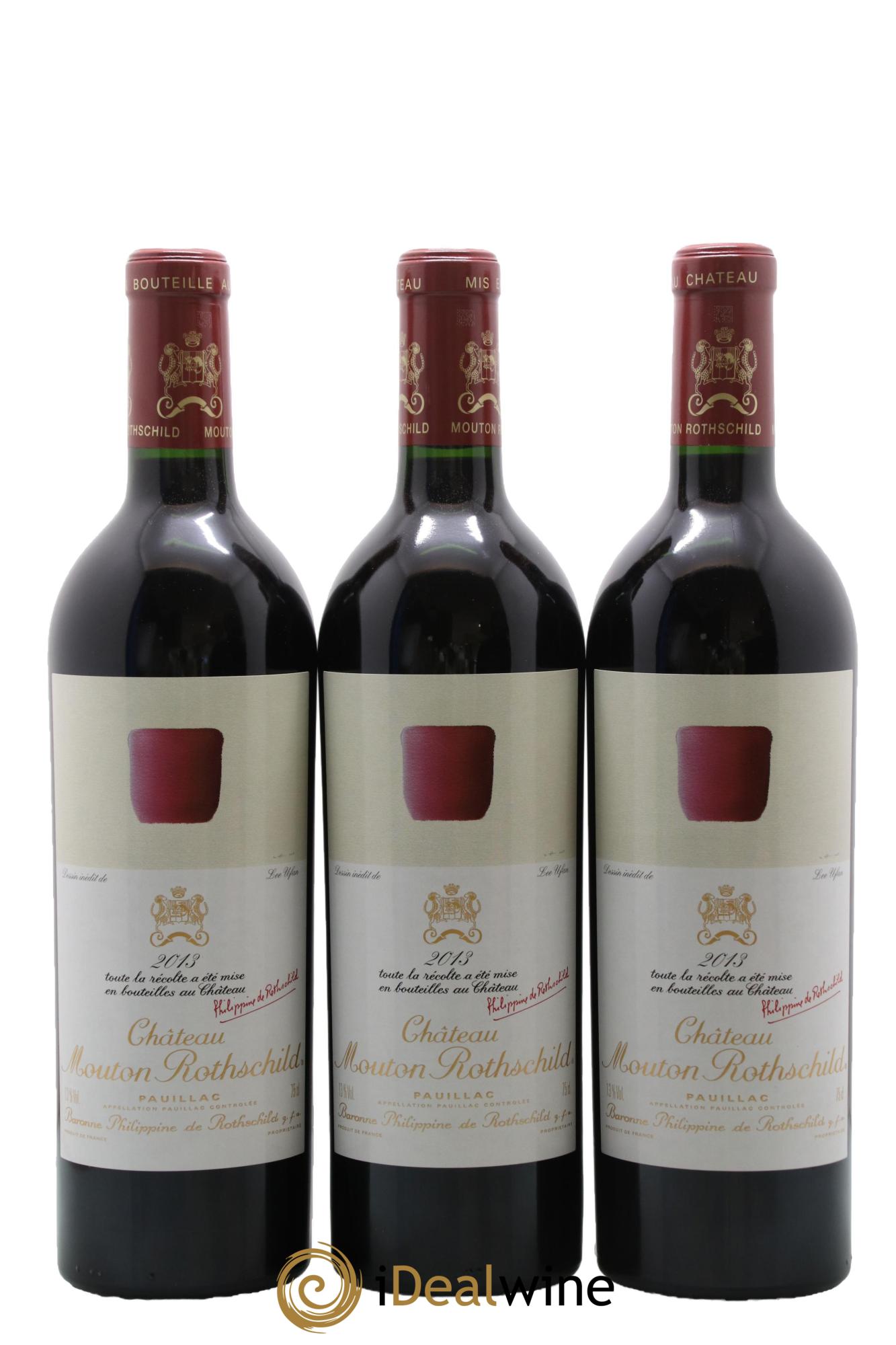 Château Mouton Rothschild 1er Grand Cru Classé 2013 - Lot de 6 bouteilles - 3