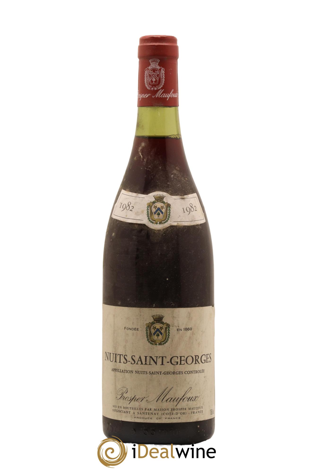 Nuits-Saint-Georges Prosper Maufoux 1982 - Posten von 1 Flasche - 0