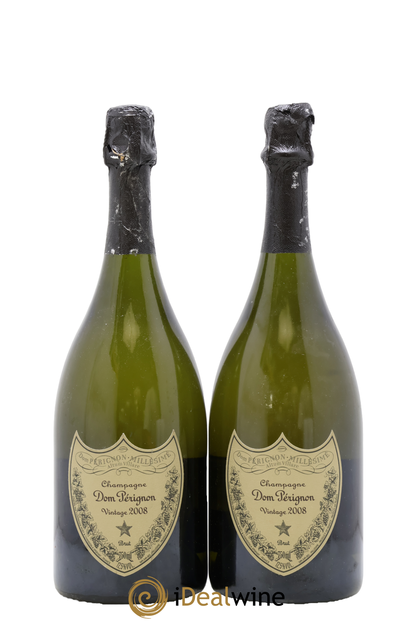 Brut Dom Pérignon 2008 - Lot de 2 bouteilles - 0