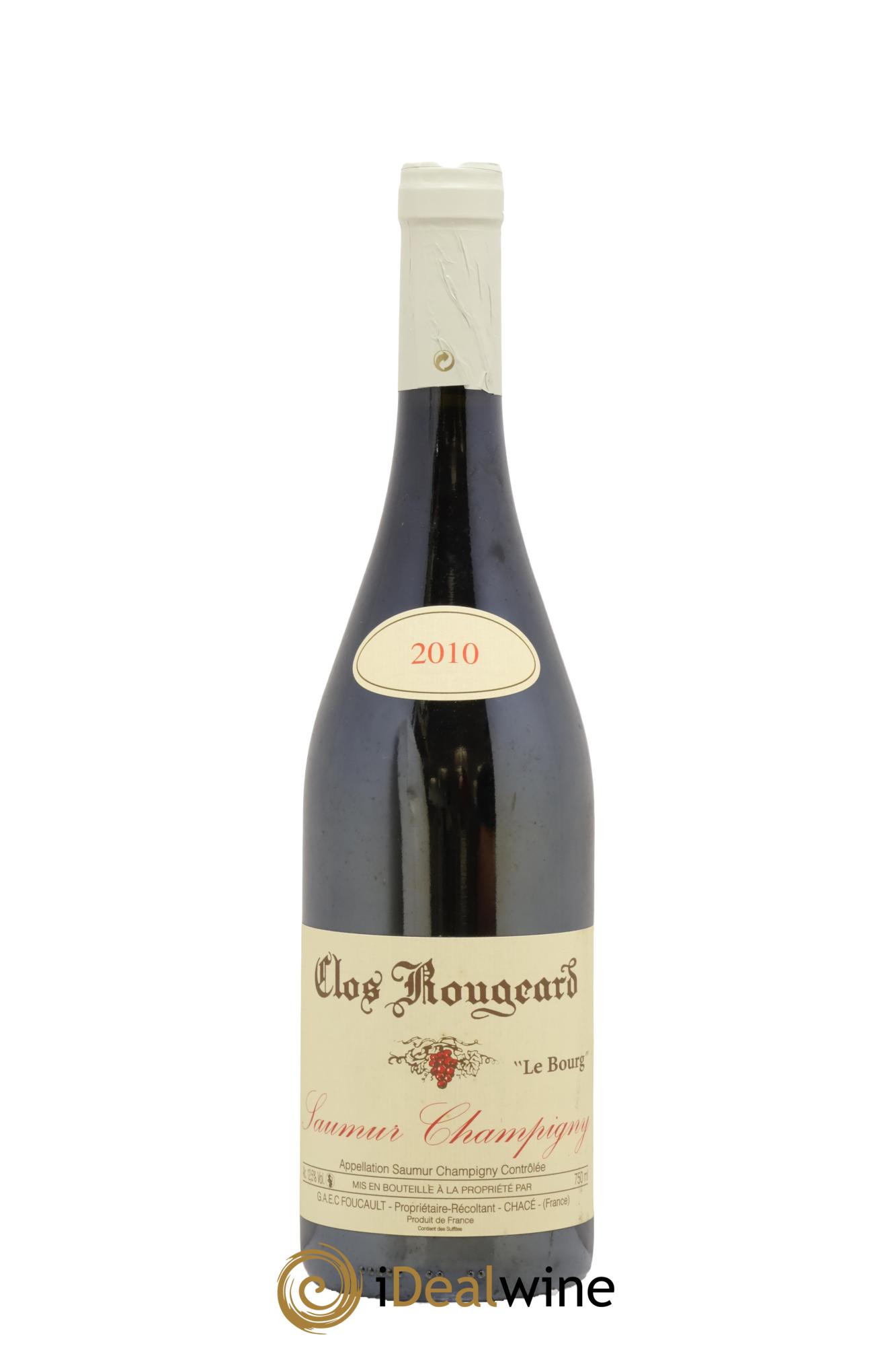 Saumur-Champigny Le Bourg Clos Rougeard 2010 - Lot of 1 bottle - 0