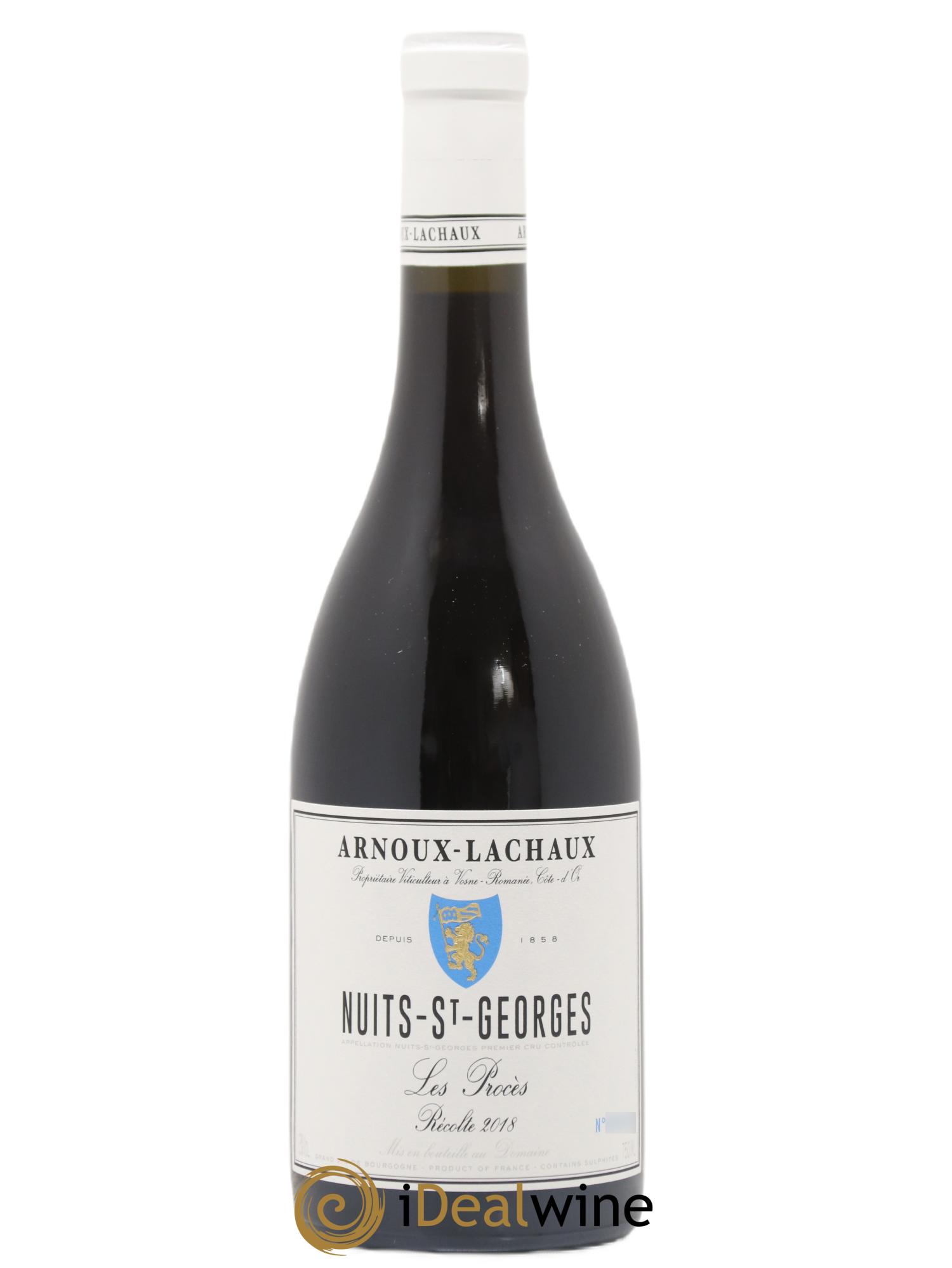 Nuits-Saint-Georges 1er Cru Les Procès Arnoux-Lachaux (Domaine) 2018 - Lotto di 1 bottiglia - 0