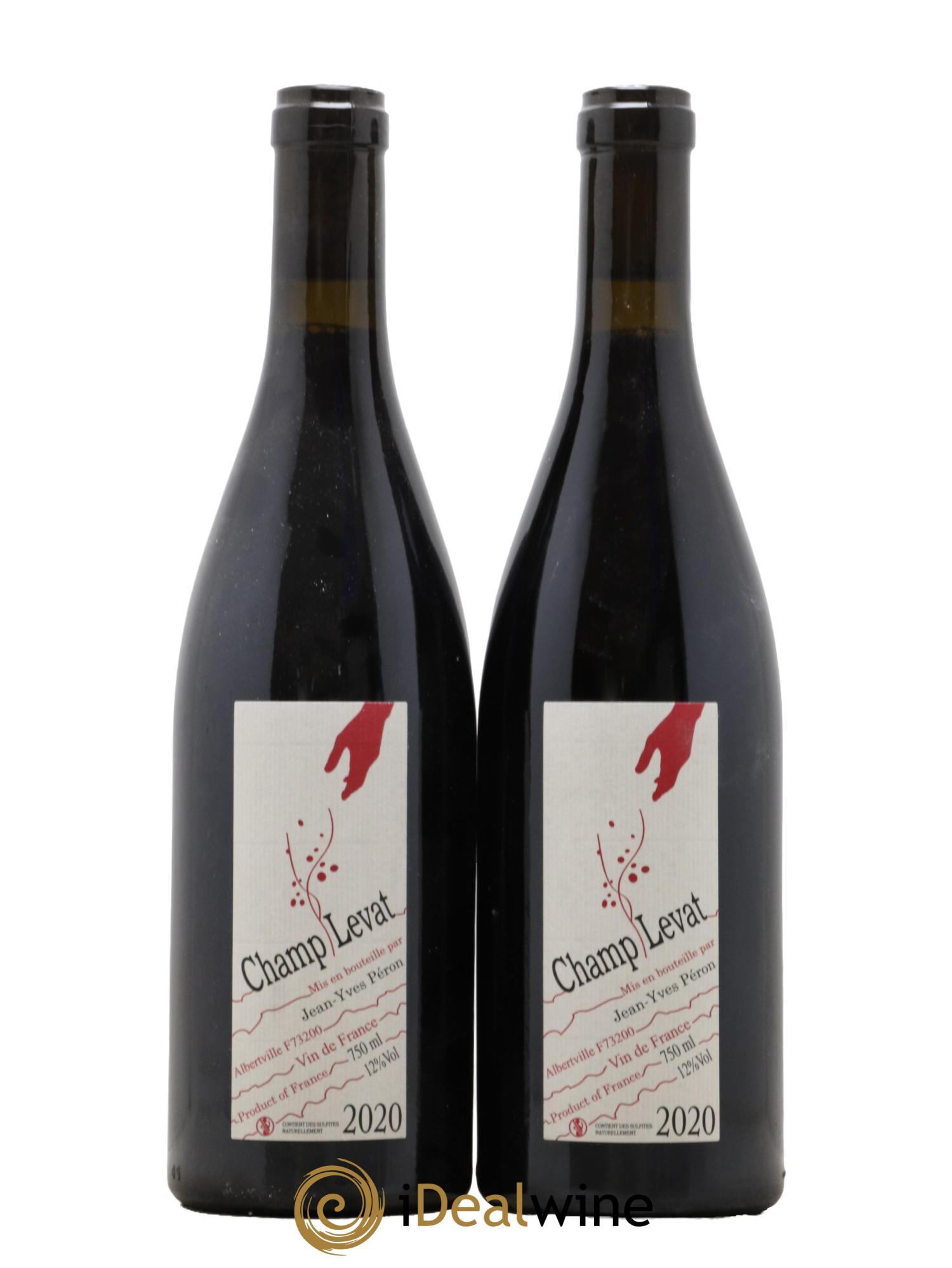 Vin des Allobroges Mondeuse Champ Levat Jean-Yves Péron 2020 - Lot de 2 bouteilles - 0