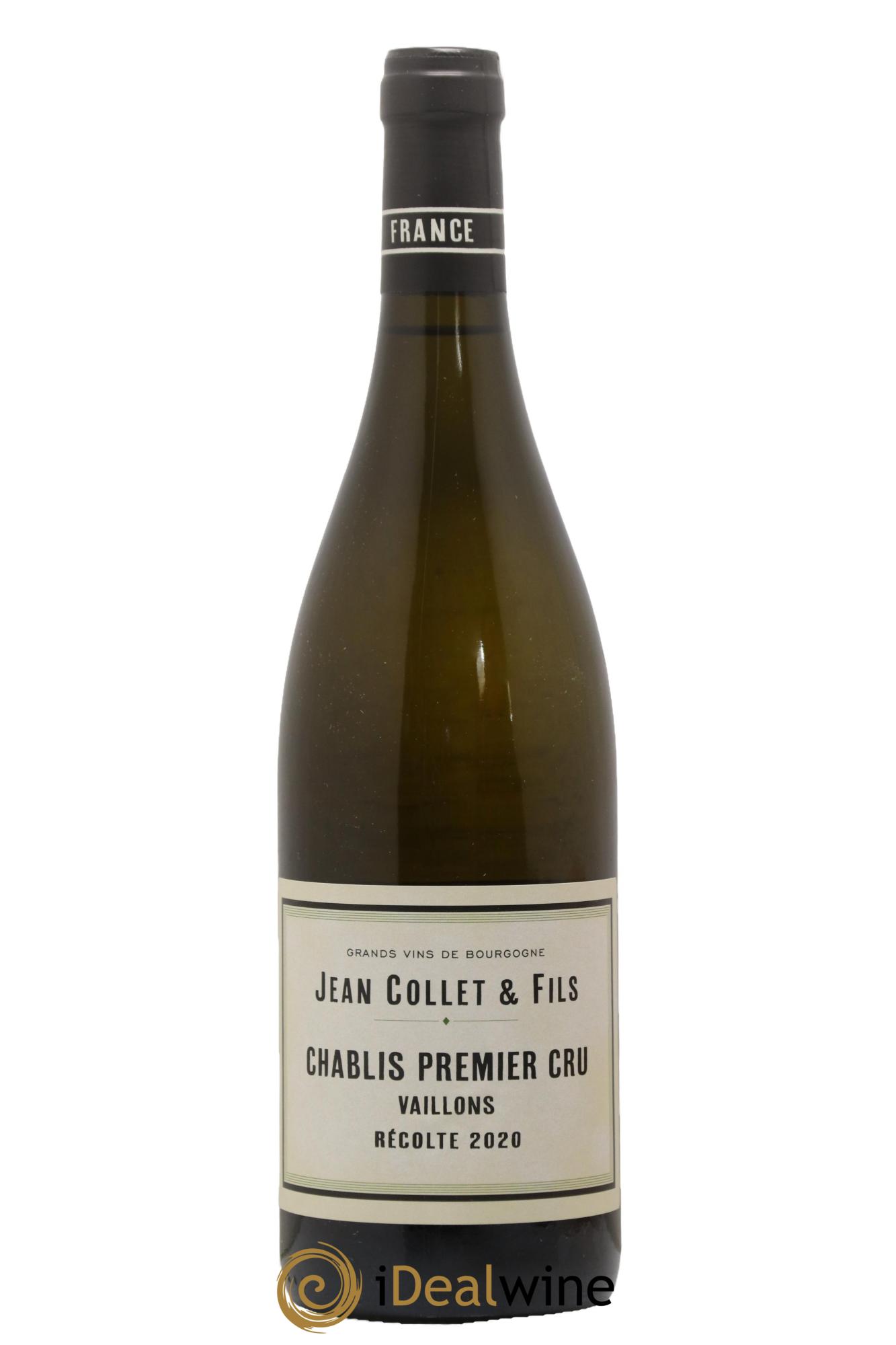 Chablis 1er Cru Vaillons Domaine Jean Collet 2020 - Lot de 1 bouteille - 0
