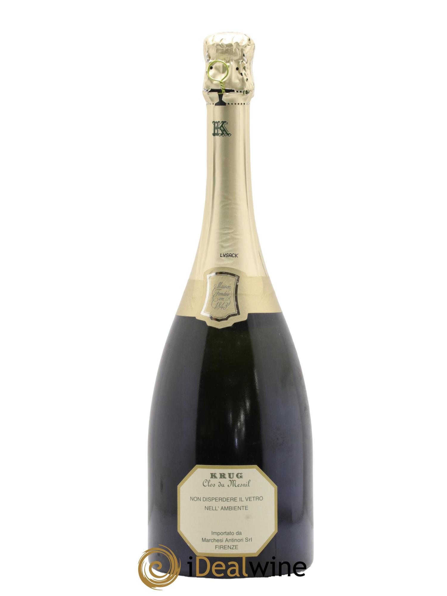 Clos du Mesnil Krug 1988 - Posten von 1 Flasche - 2