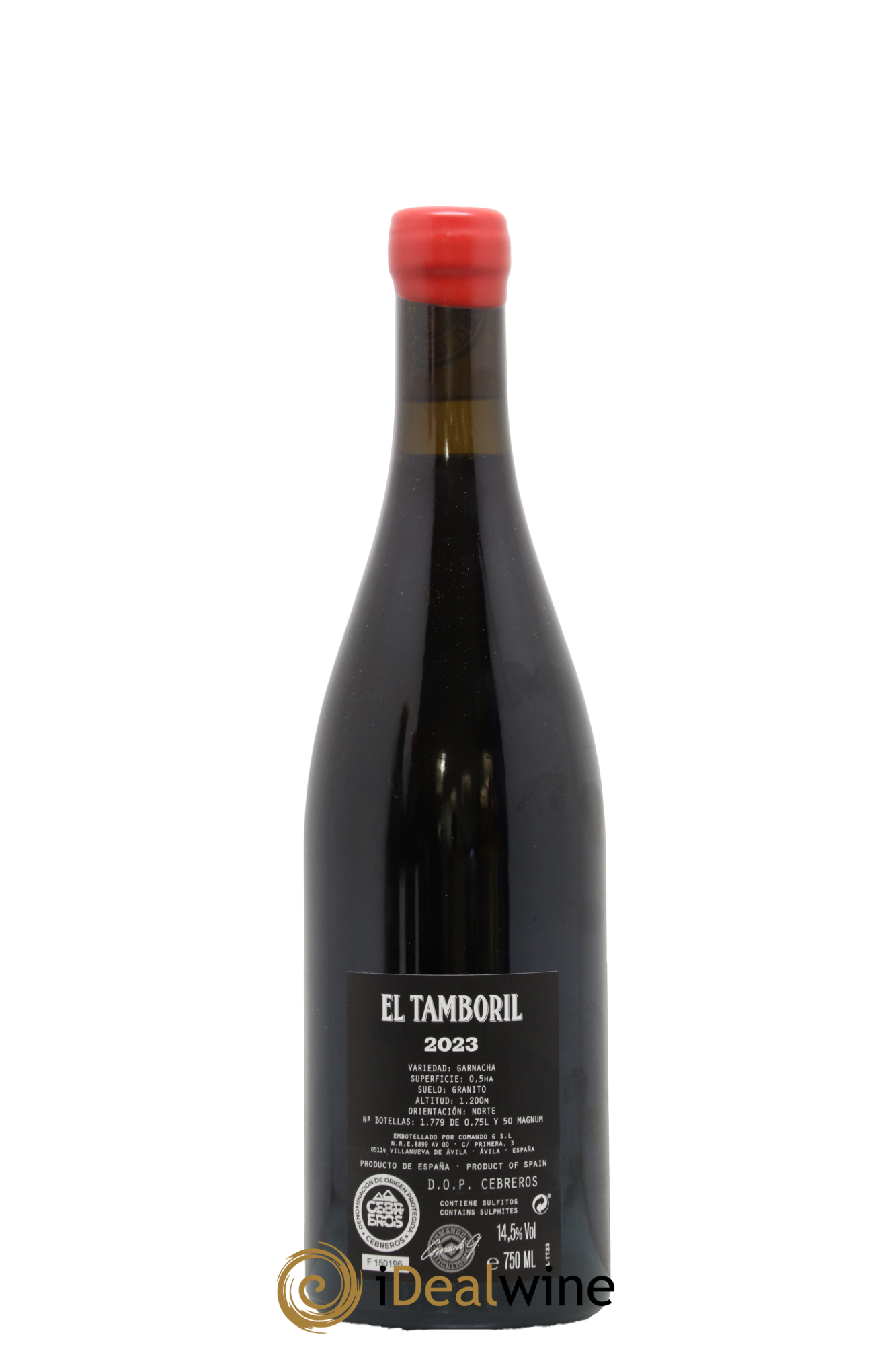 Castilla y Leon El Tamboril Tinto Comando G 2023 - Lot of 1 bottle - 1