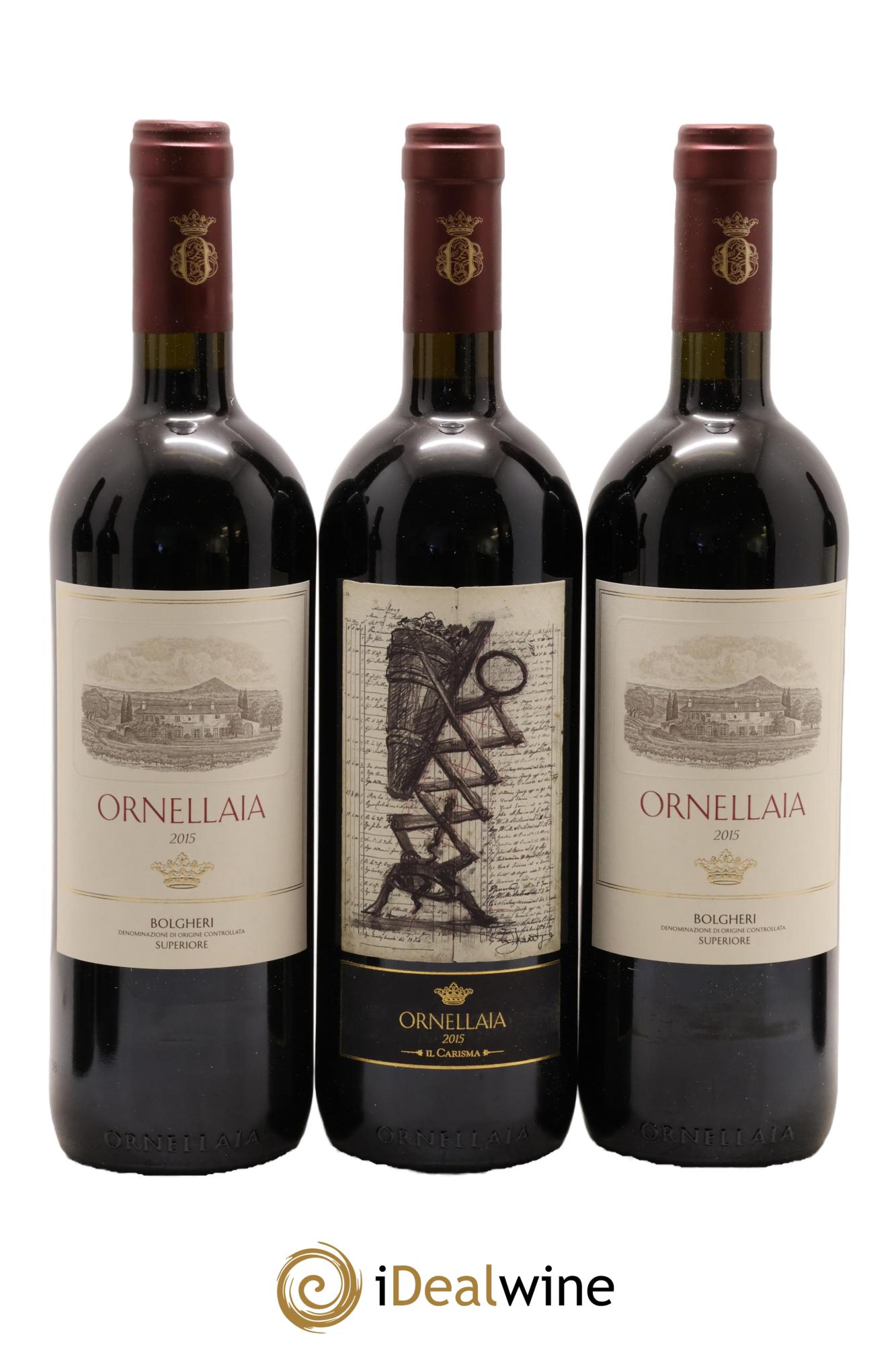 Bolgheri DOC Superiore Ornellaia Tenuta Dell'Ornellaia - Frescobaldi 2015 - Lotto di 6 bottiglie - 1