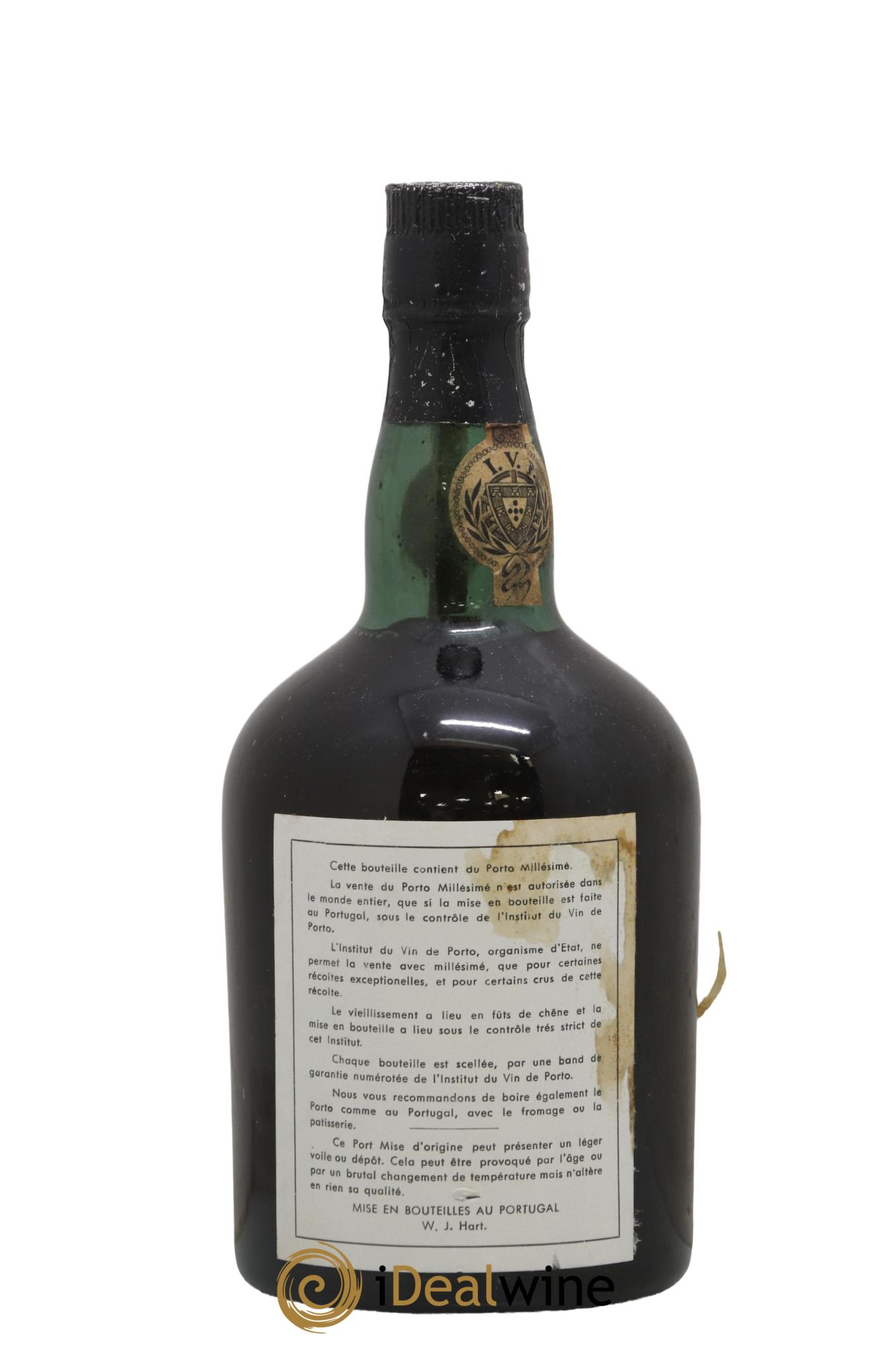Porto WJ Hart 1941 - Lotto di 1 bottiglia - 1
