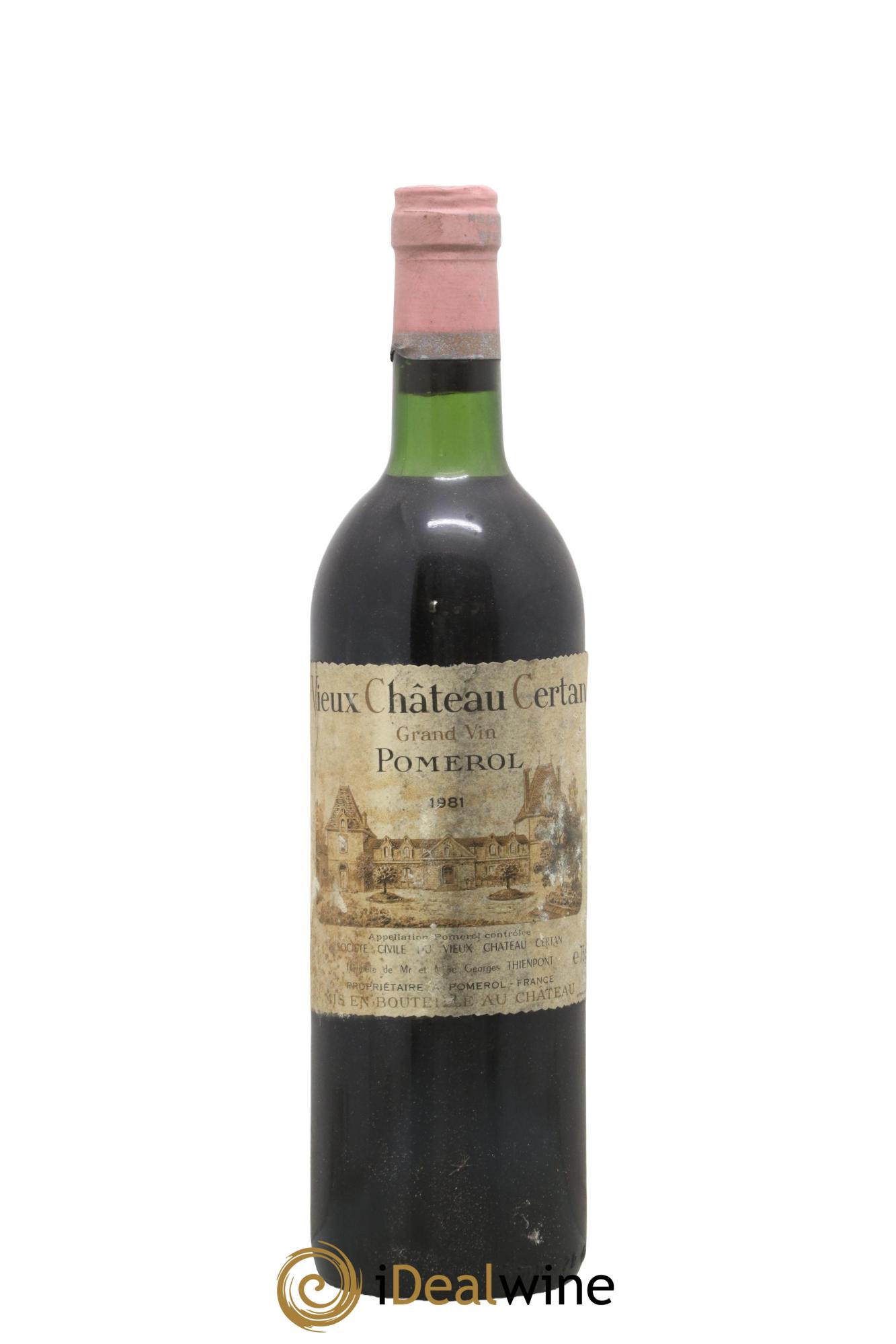 Vieux Château Certan 1981 - Lot de 1 bouteille - 0