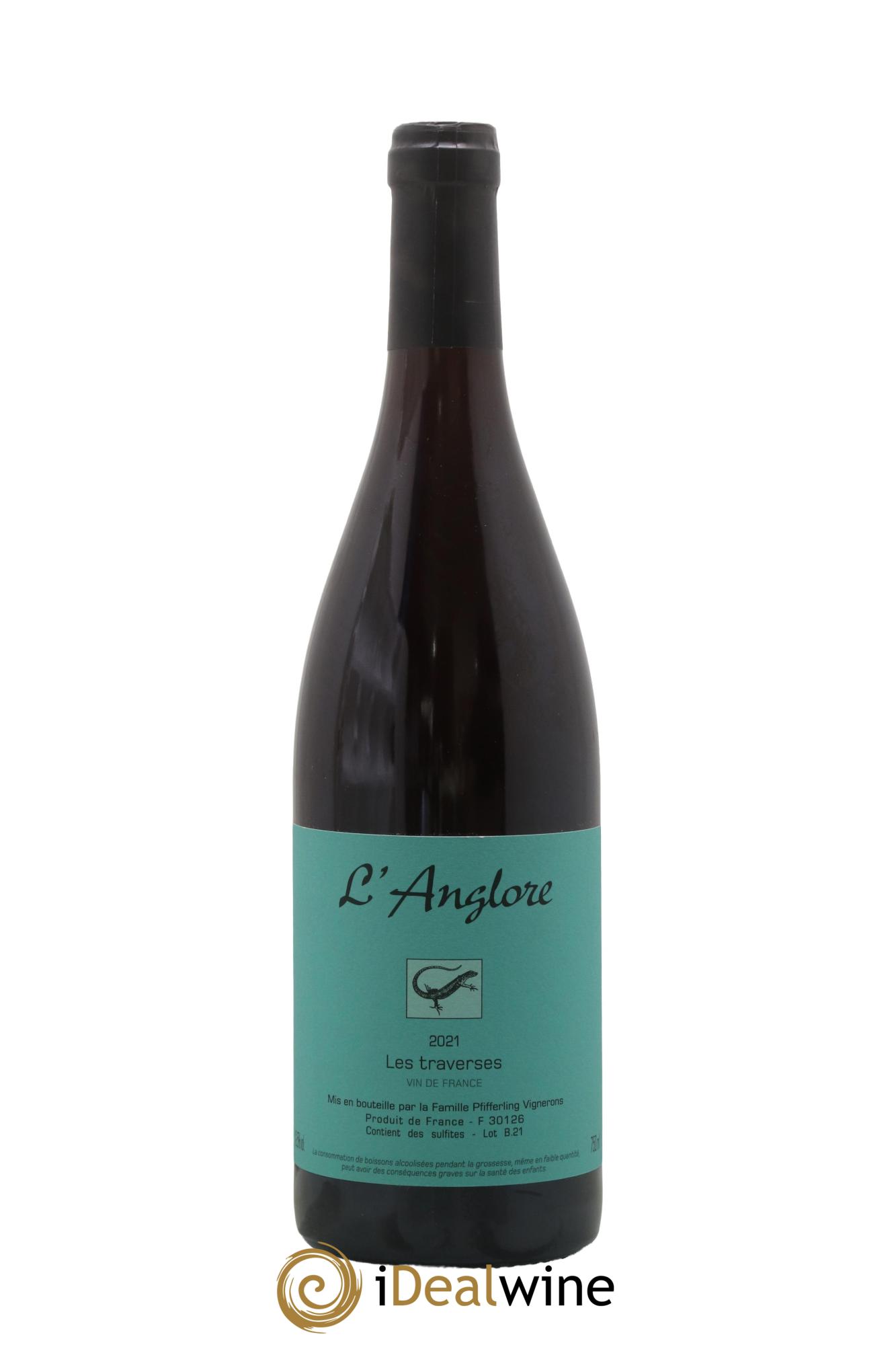 Vin de France Les Traverses L'Anglore 2021 - Lotto di 1 bottiglia - 0