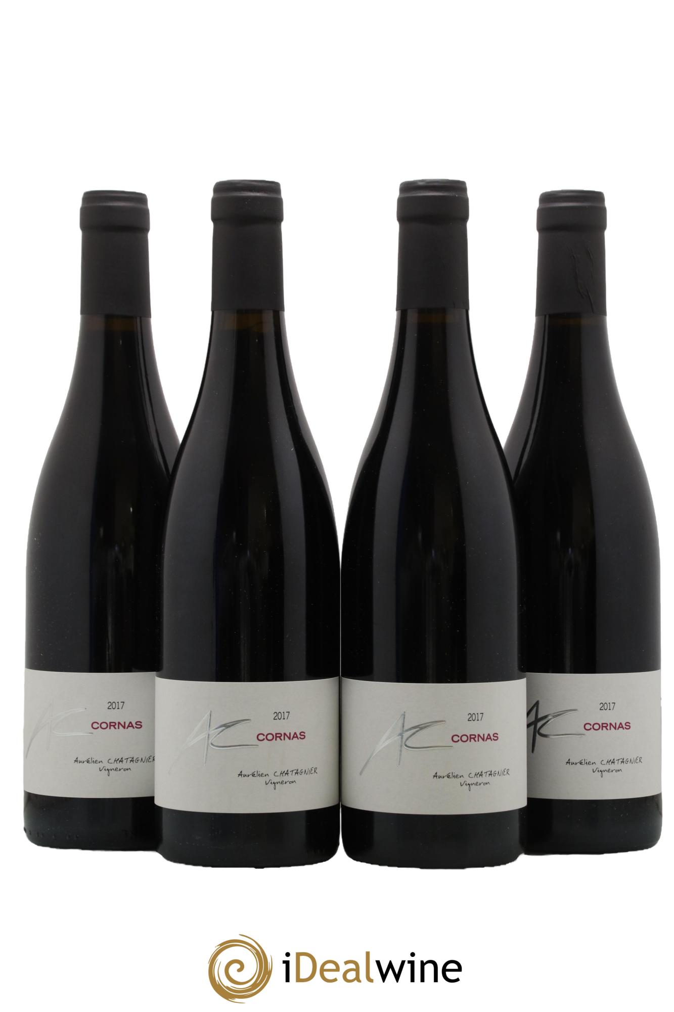 Cornas Aurelien Chatagnier 2017 - Lot de 4 bouteilles - 0