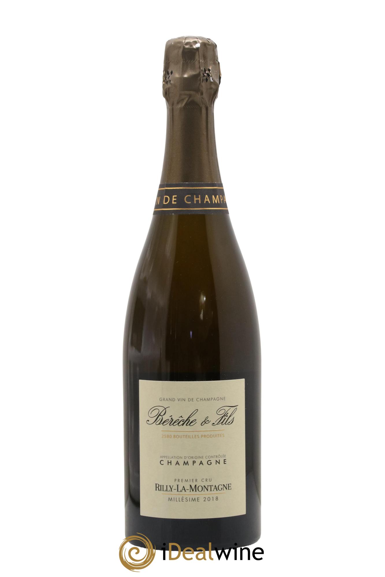 Rilly-La-Montagne 1er Cru Extra-Brut Bérêche et Fils 2018 - Lot de 1 bouteille - 0