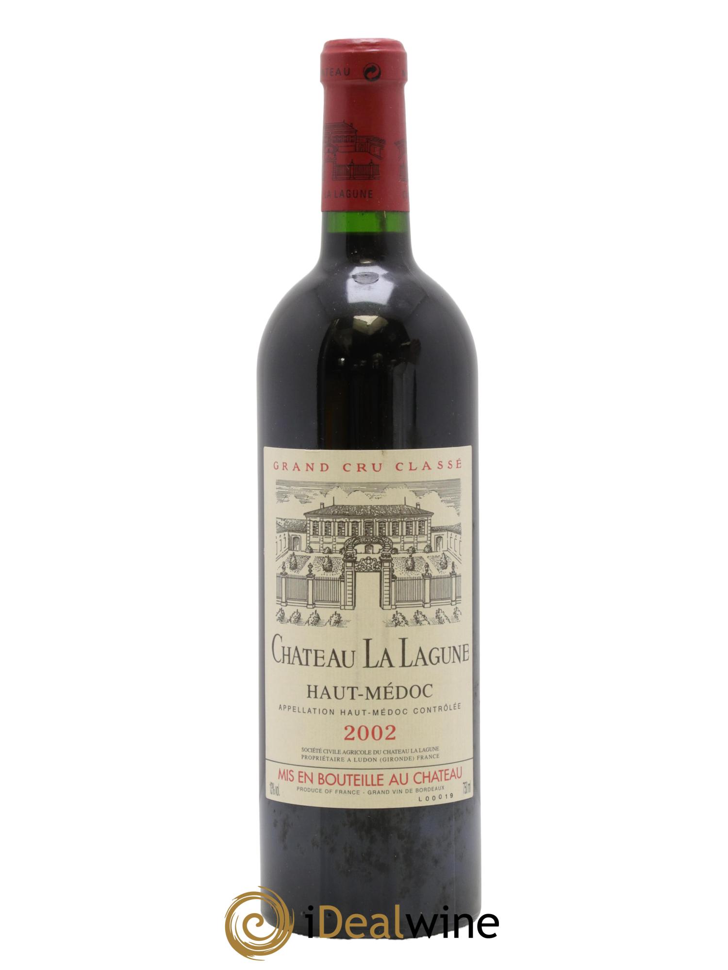 Château la Lagune 3ème Grand Cru Classé 2002 - Lot de 1 bouteille - 0